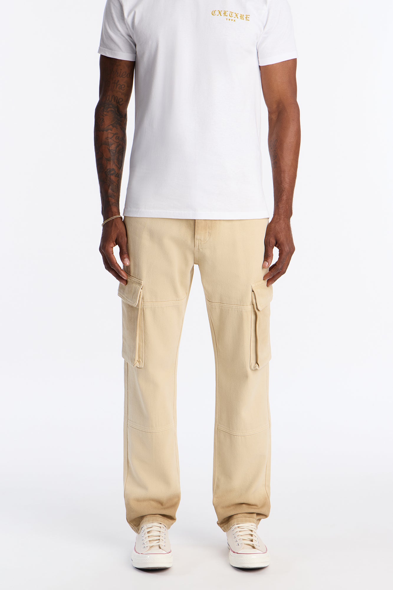 Slim Easy Days Cargo Jean - Khaki