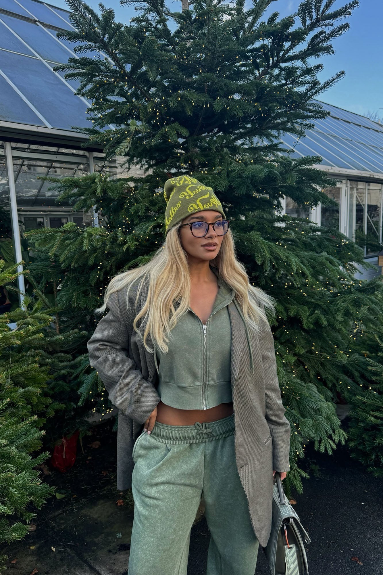 My Favorite Fleece Pant Set - Olive