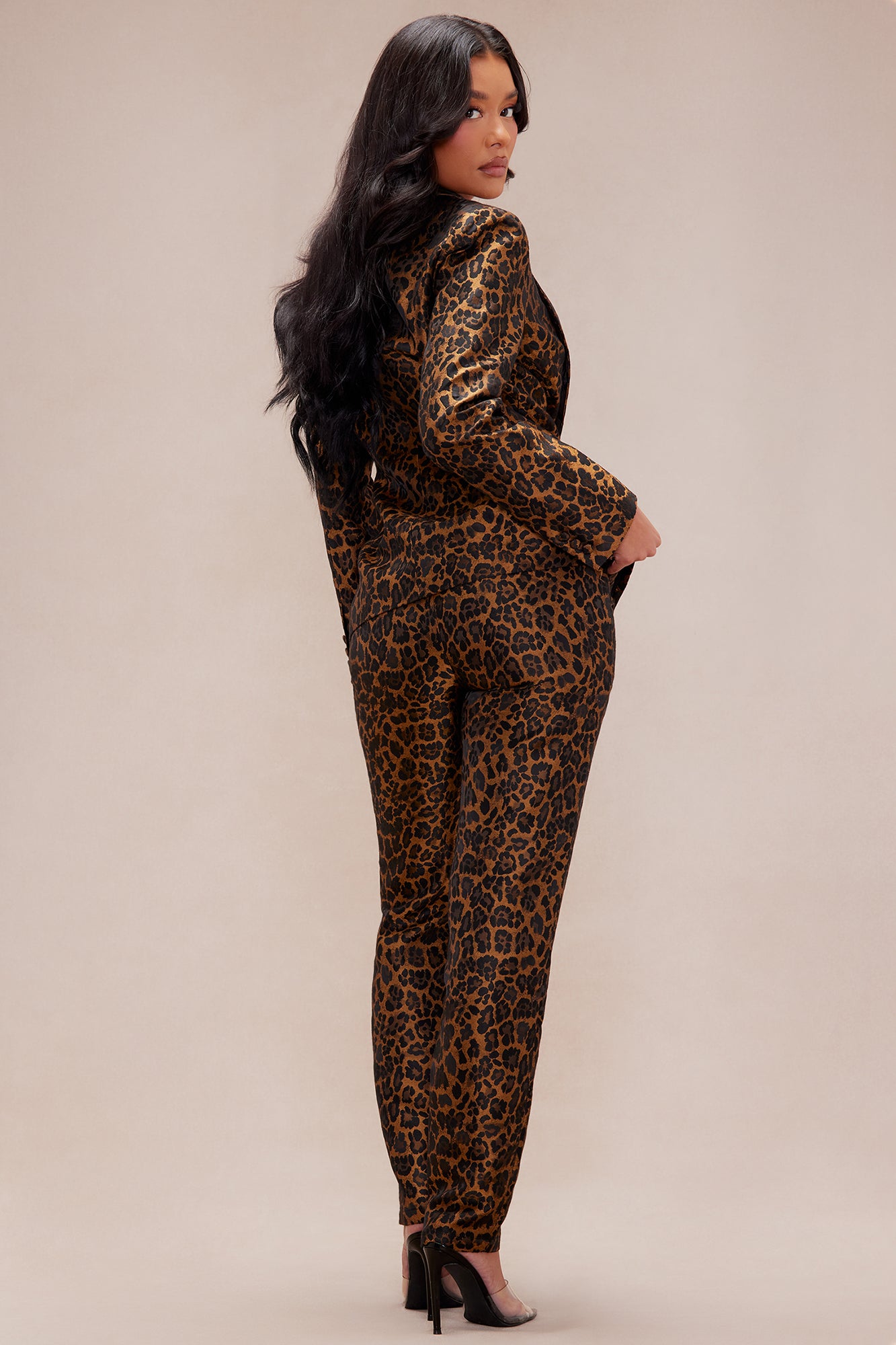 Laken Leopard Suit Set - Leopard