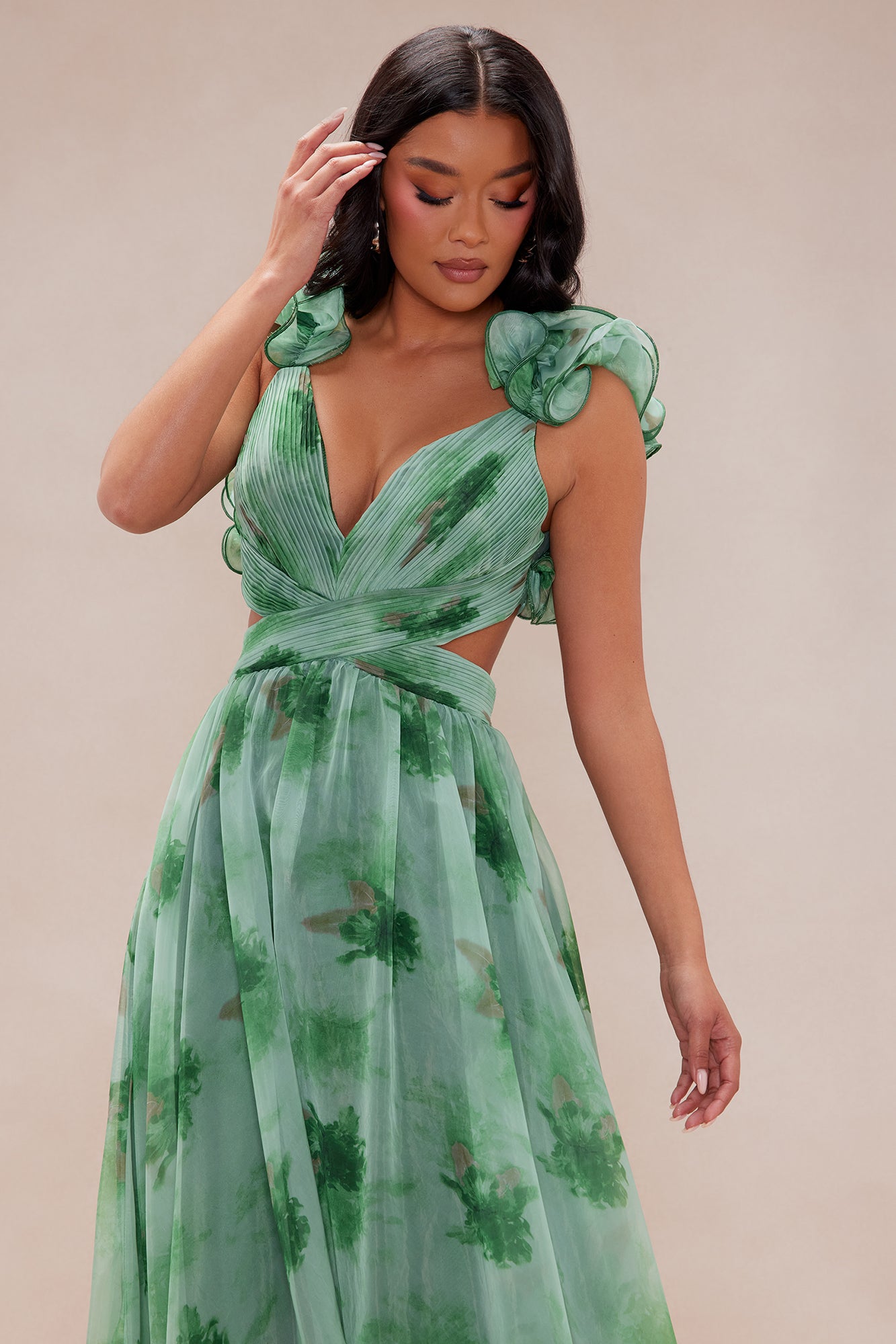 Runaway With You Gown - Sage