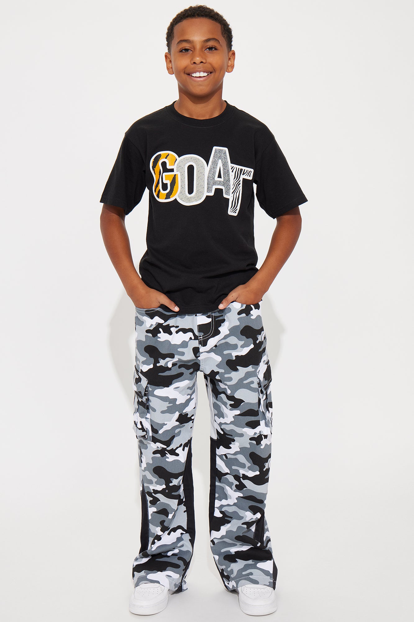 Mini Still The GOAT T-Shirt - Black