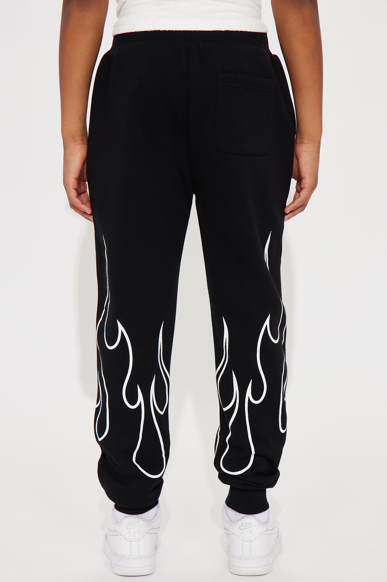 Mini Tyson Chase Flame Relaxed Jogger - Black/combo