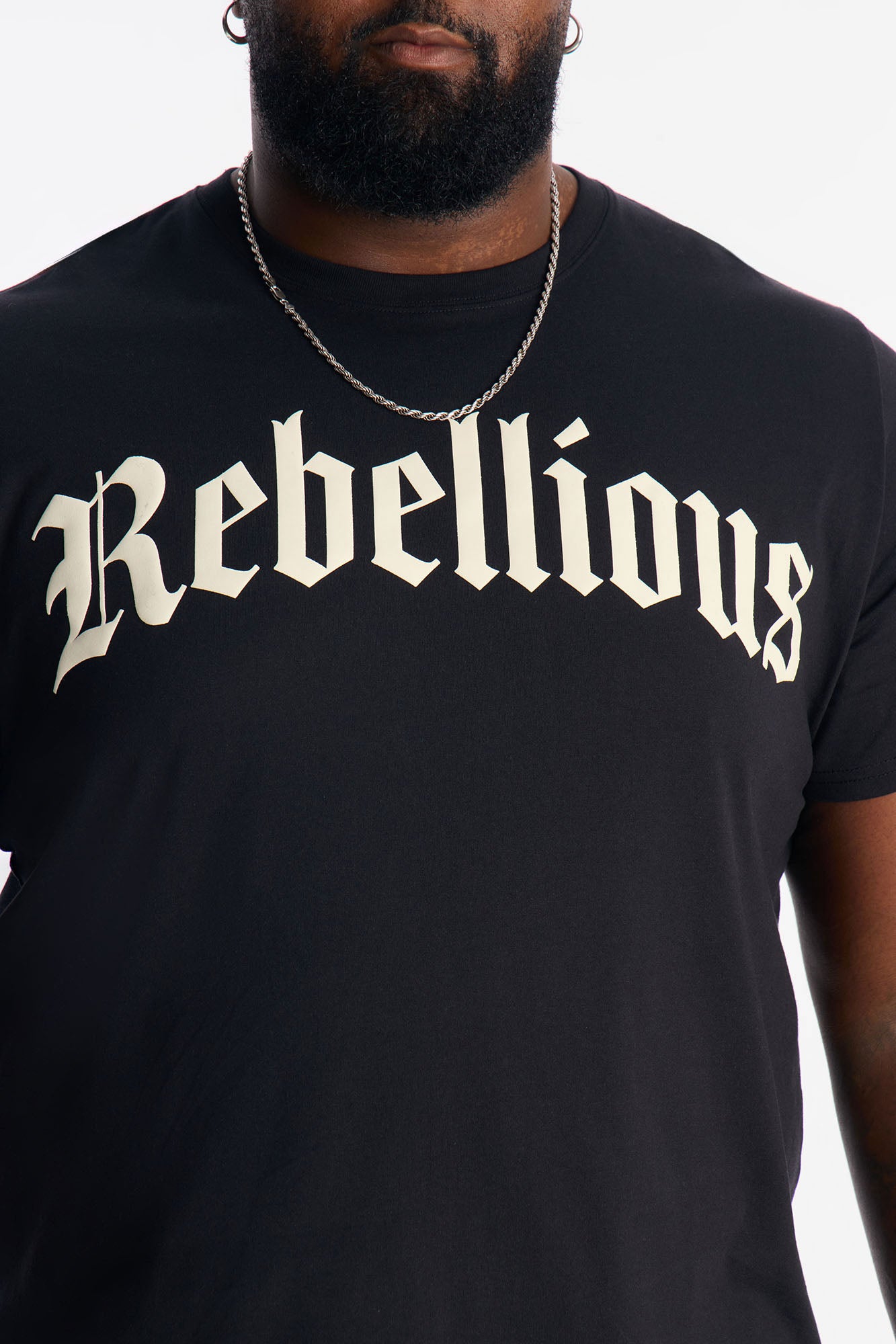 Rebellious Forever Short Sleeve Tee - Black
