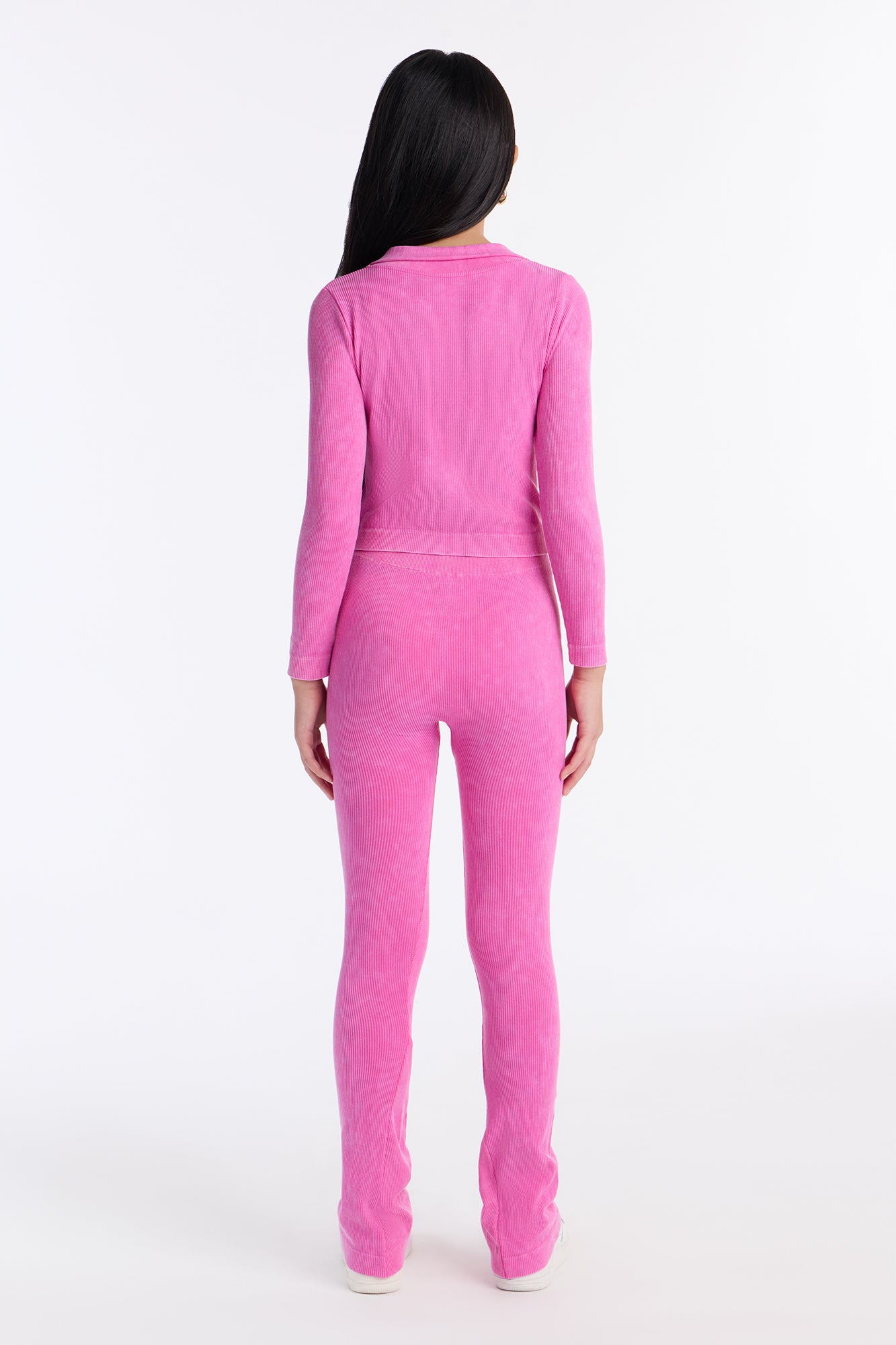 Mini I'm Always Around Pant Set - Hot Pink