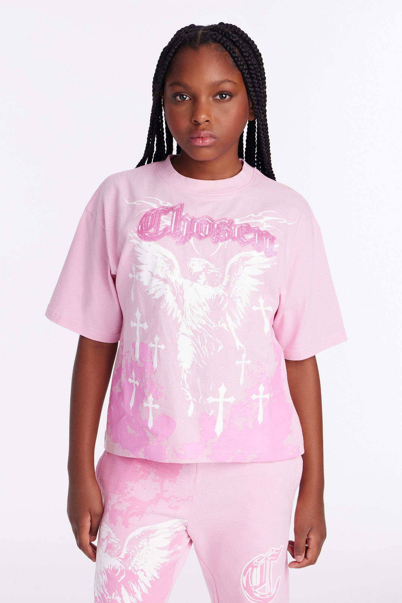 Mini Chosen Short Sleeve Tee - Pink