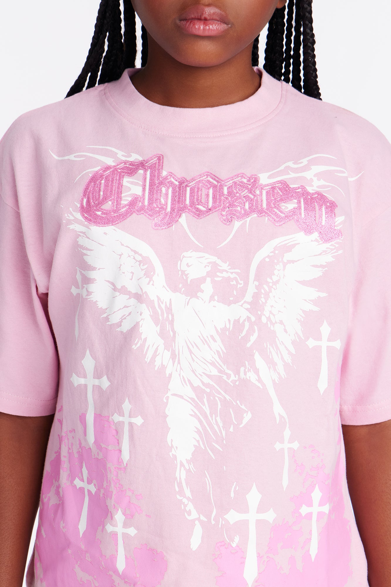 Mini Chosen Short Sleeve Tee - Pink
