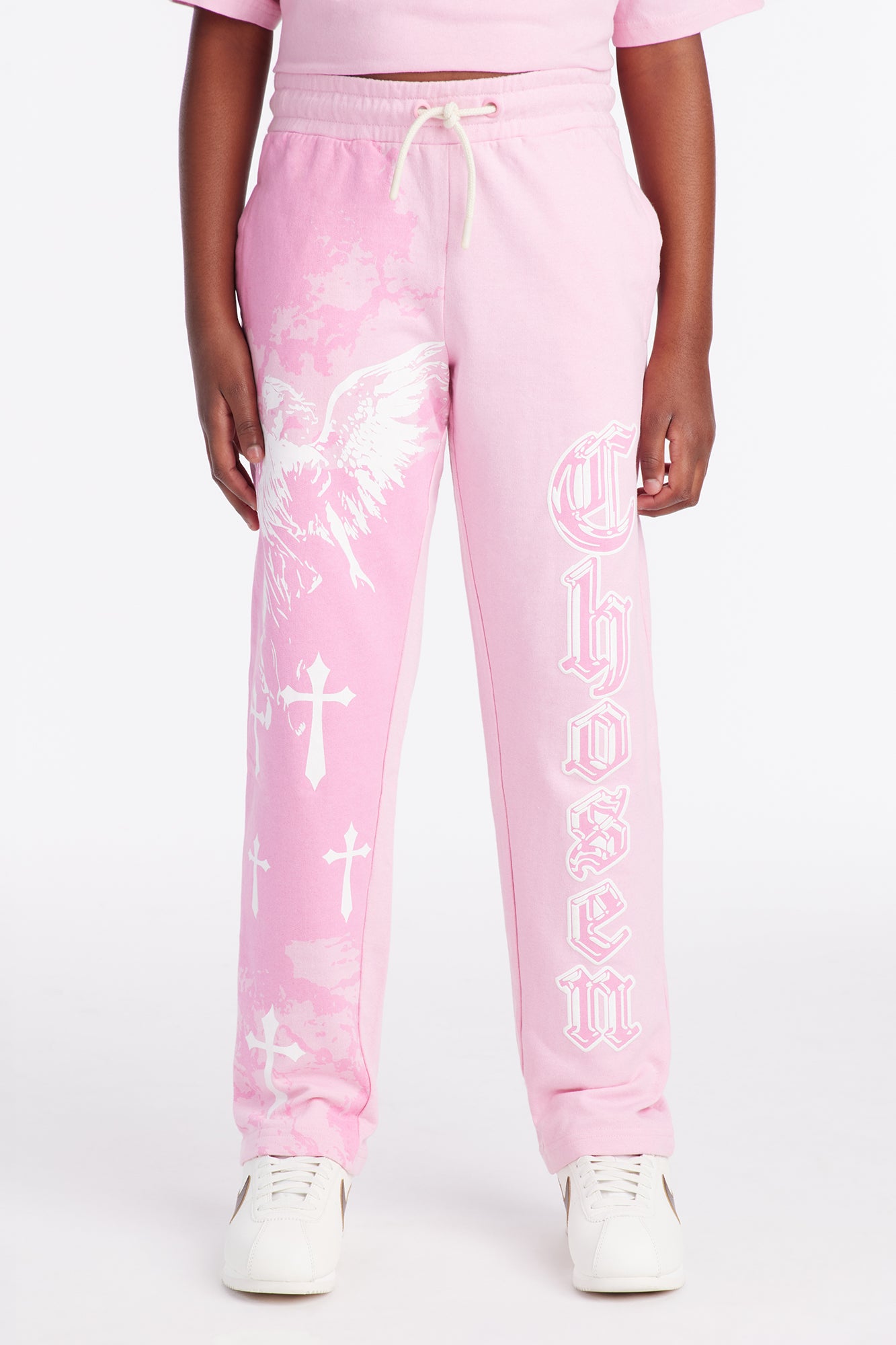 Mini Chosen Wide Leg Pants - Pink