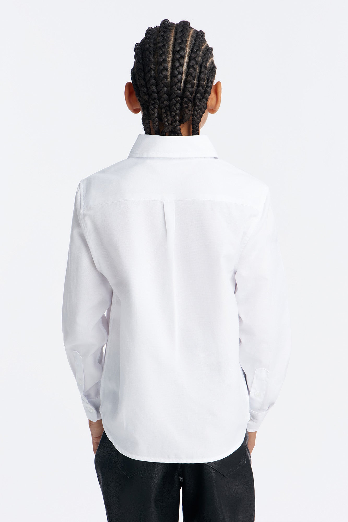 Mini Oxford Classic Shirt - White