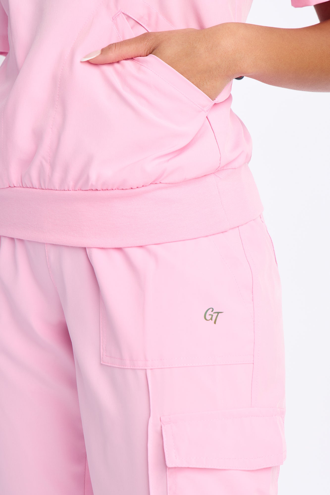Pretty In Practice Scrub Pant - Pink