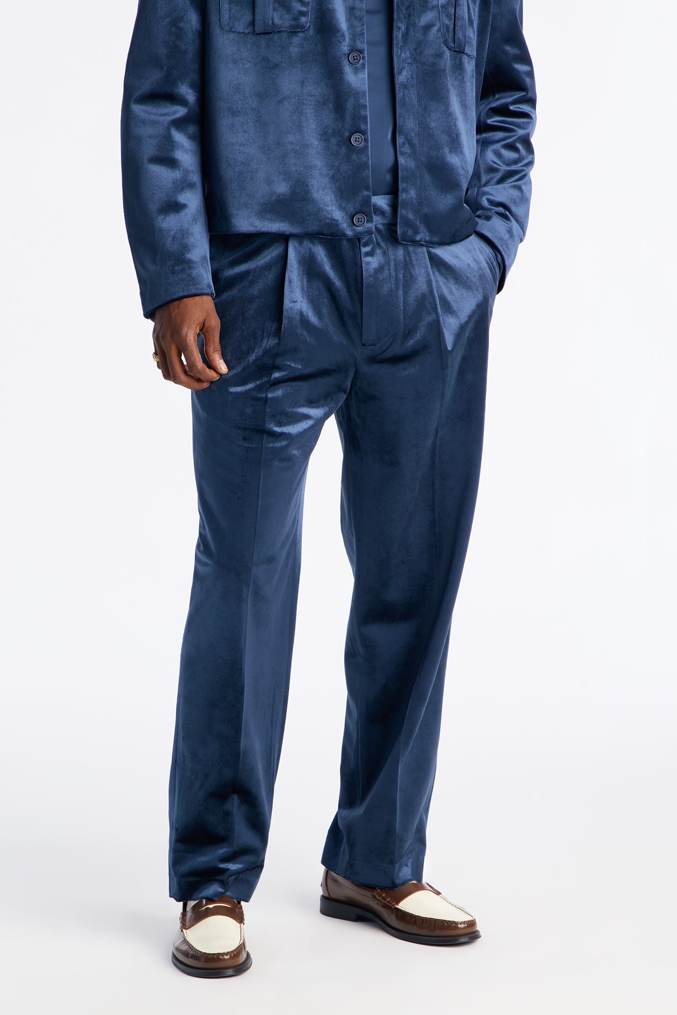 Straight Nimbus Celestine Trouser - Navy