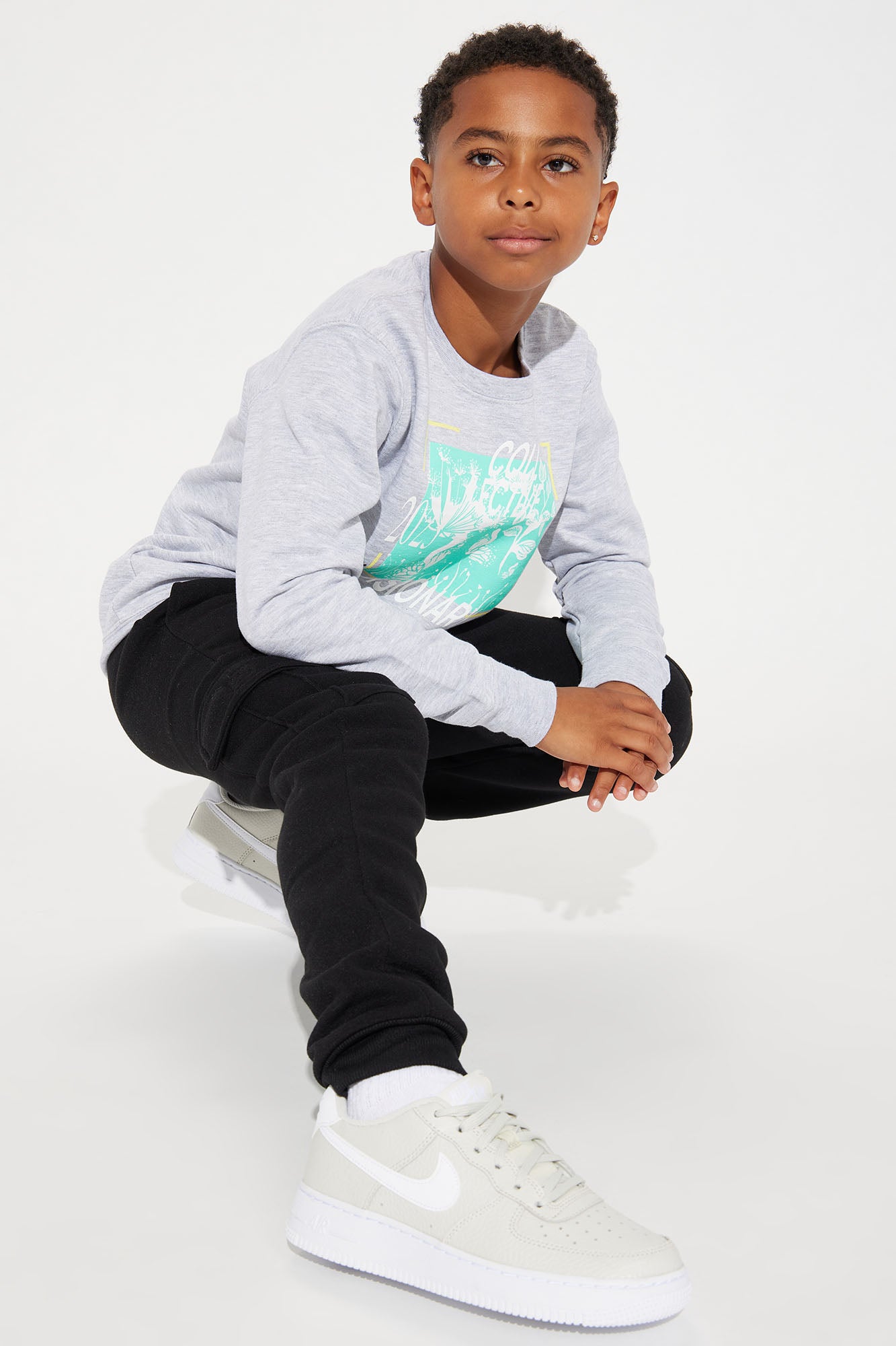 Mini Fly Vibes Jogger Pant - Black