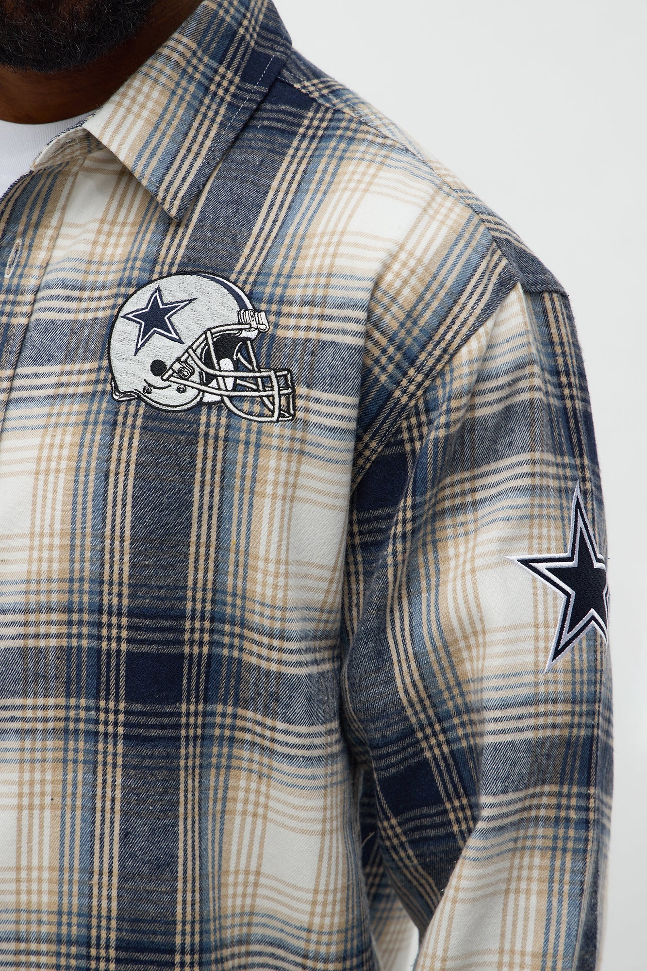 Cowboys Flannel - Blue/combo