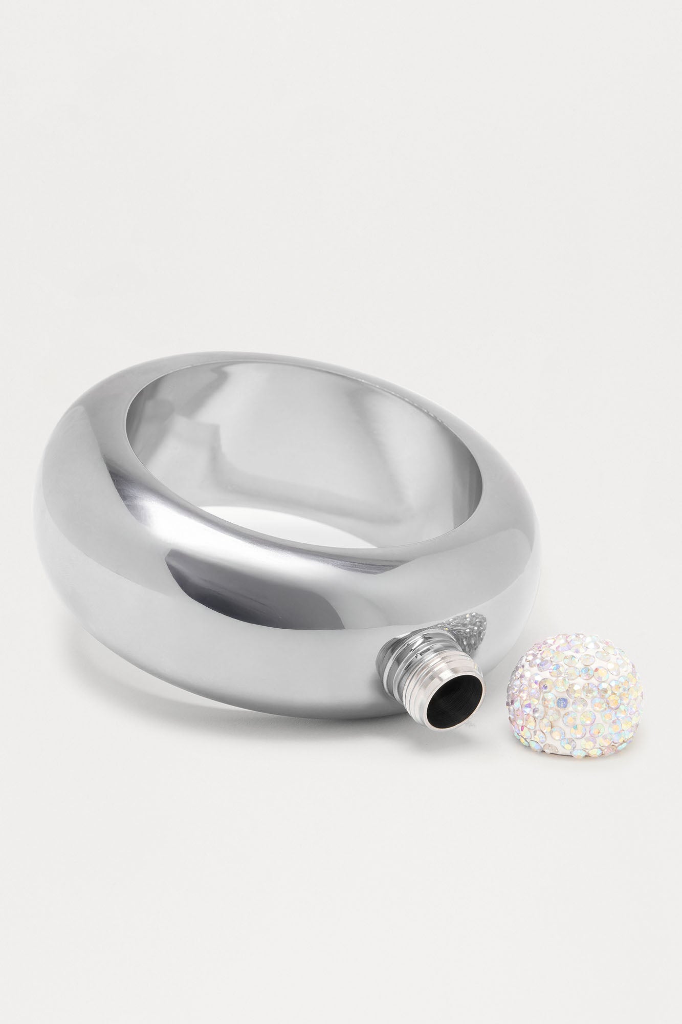 Hidden Gem Flask - Silver