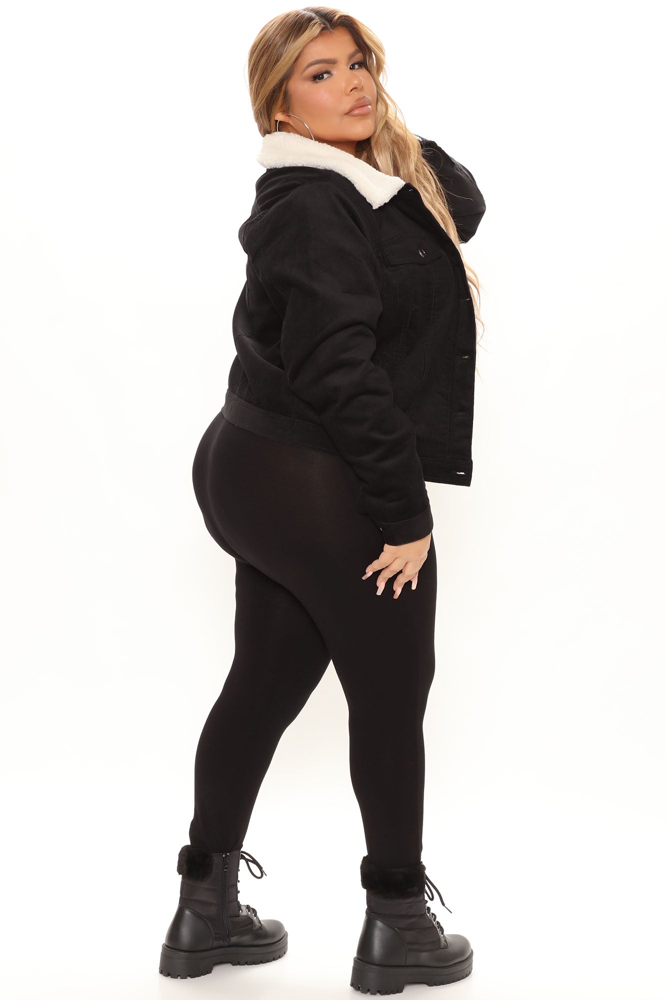 Can It Be Corduroy Jacket - Black