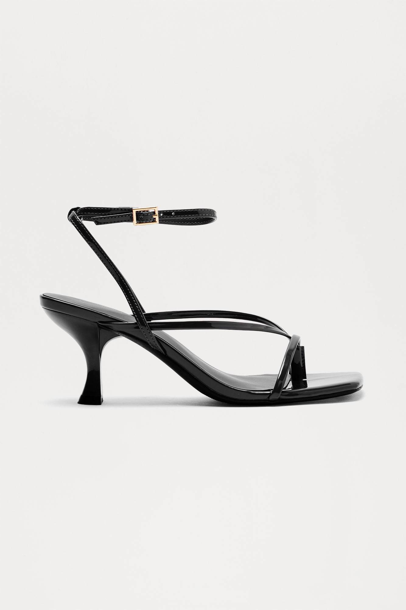 Nico Patent Heels - Black