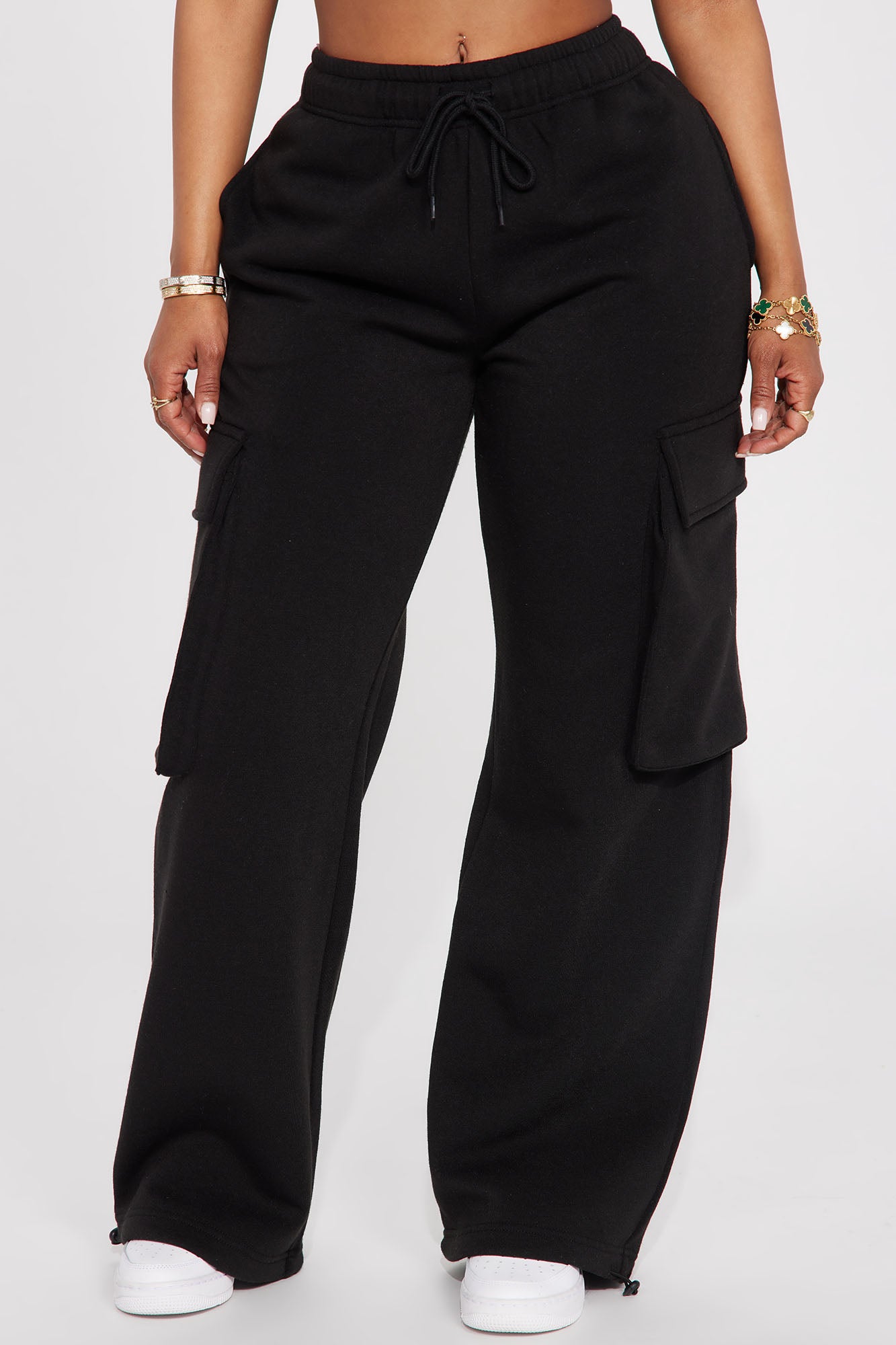 Luna Cargo Lounge Jogger - Black