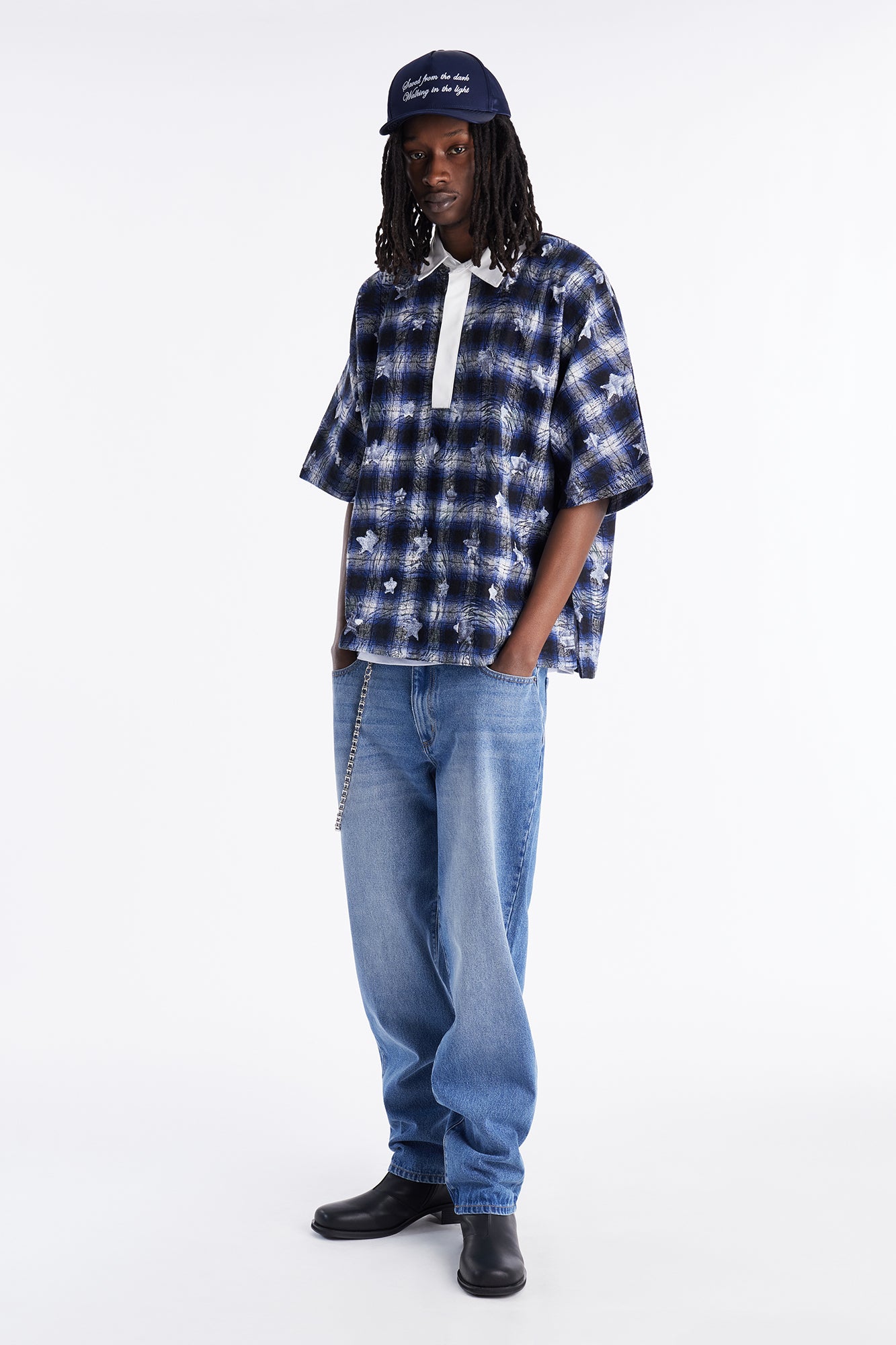 Classic Straight Fit Jeans - Medium Blue Wash