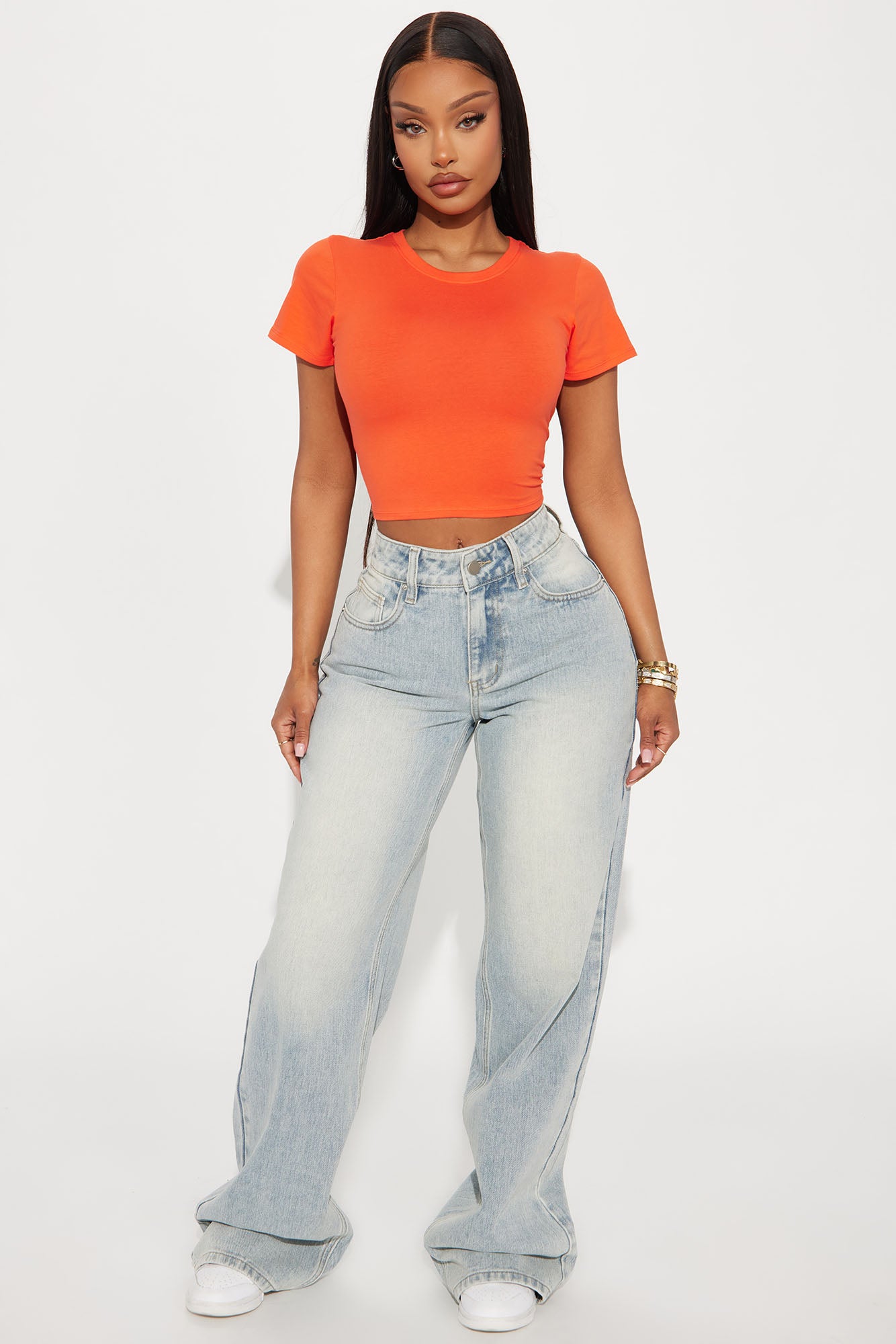 Robin Crop Top - Orange
