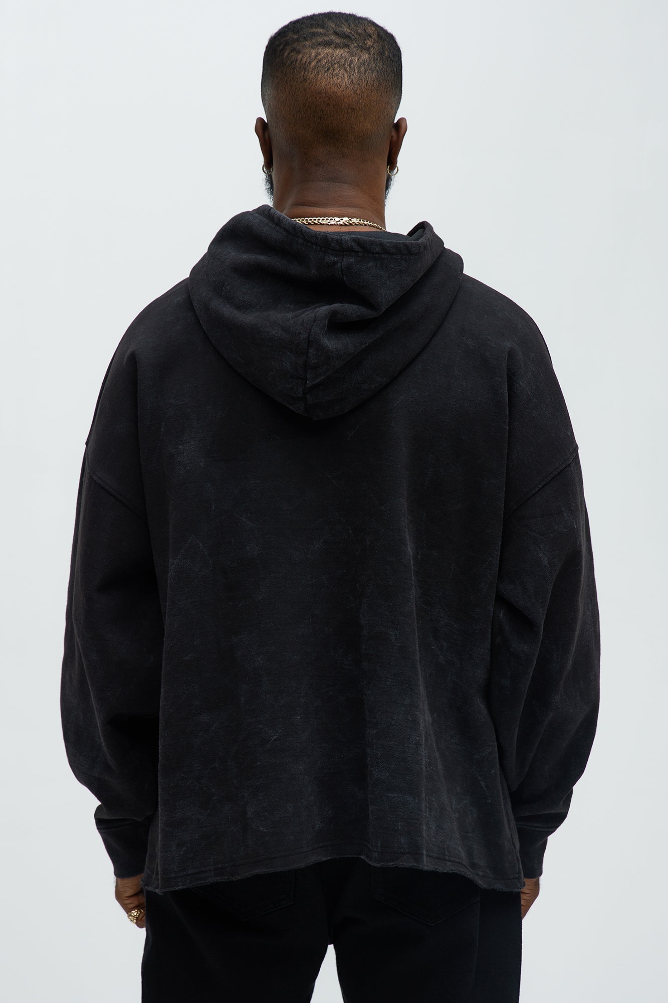 Saints And Sinners Lifecycle Oversized Hoodie - Black
