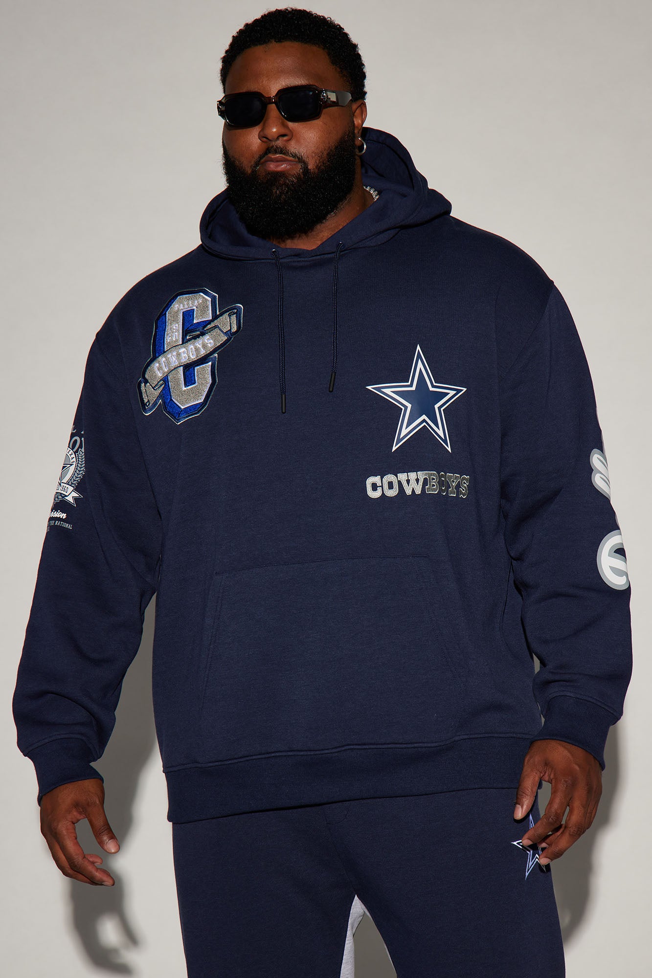 Cowboys Campus Hoodie - Navy