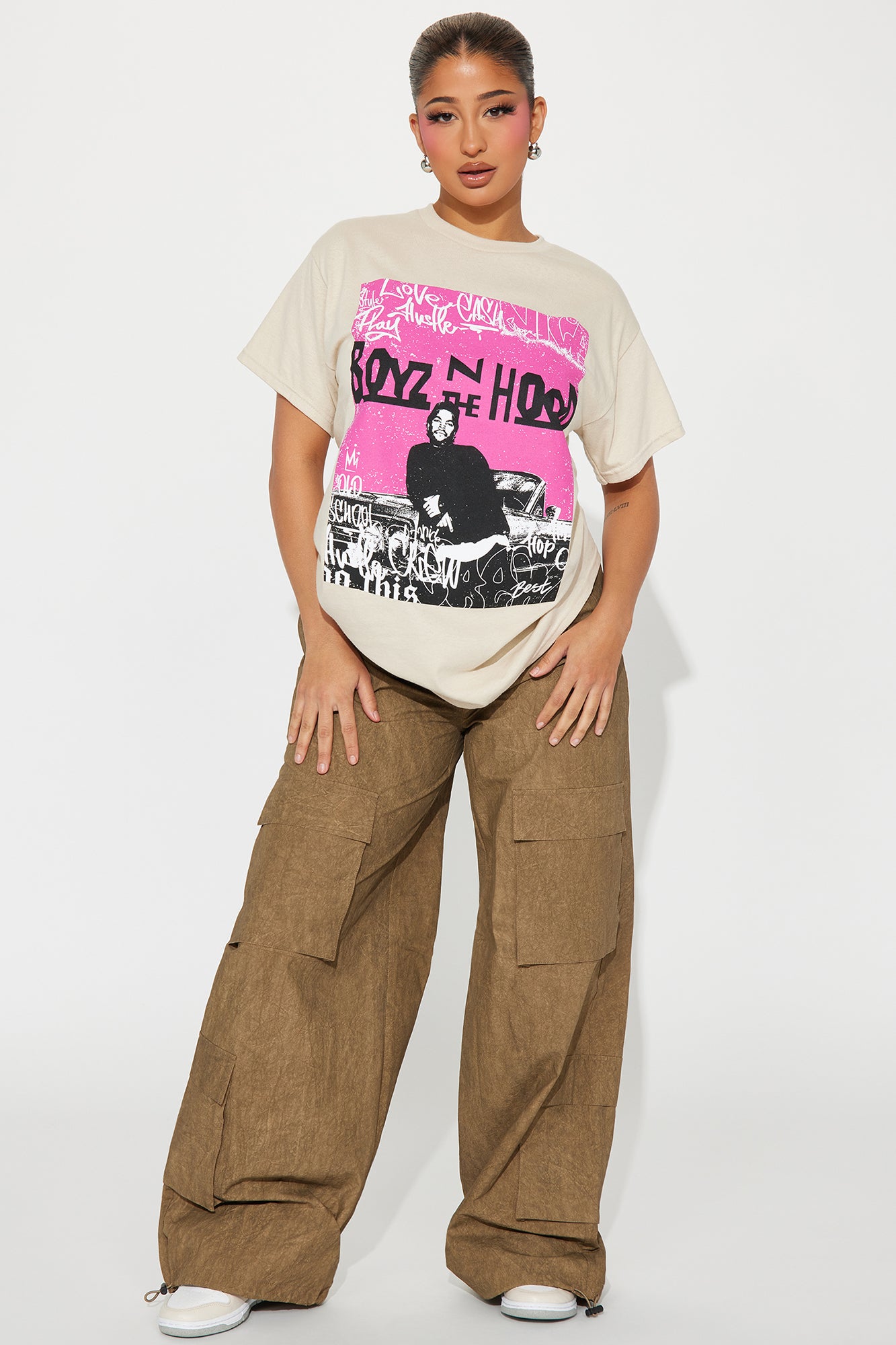 Boyz N The Hood Graphic Tee - Sand