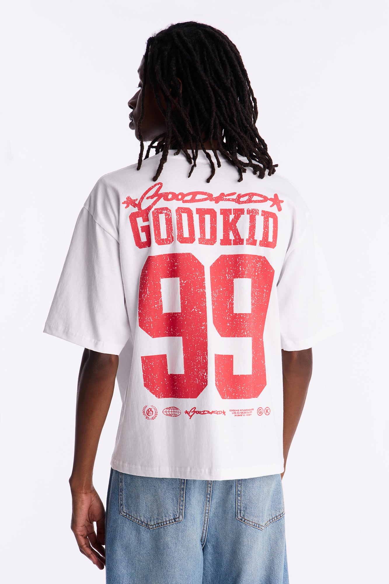 Goodkid Boxy Short Sleeve Tee - White