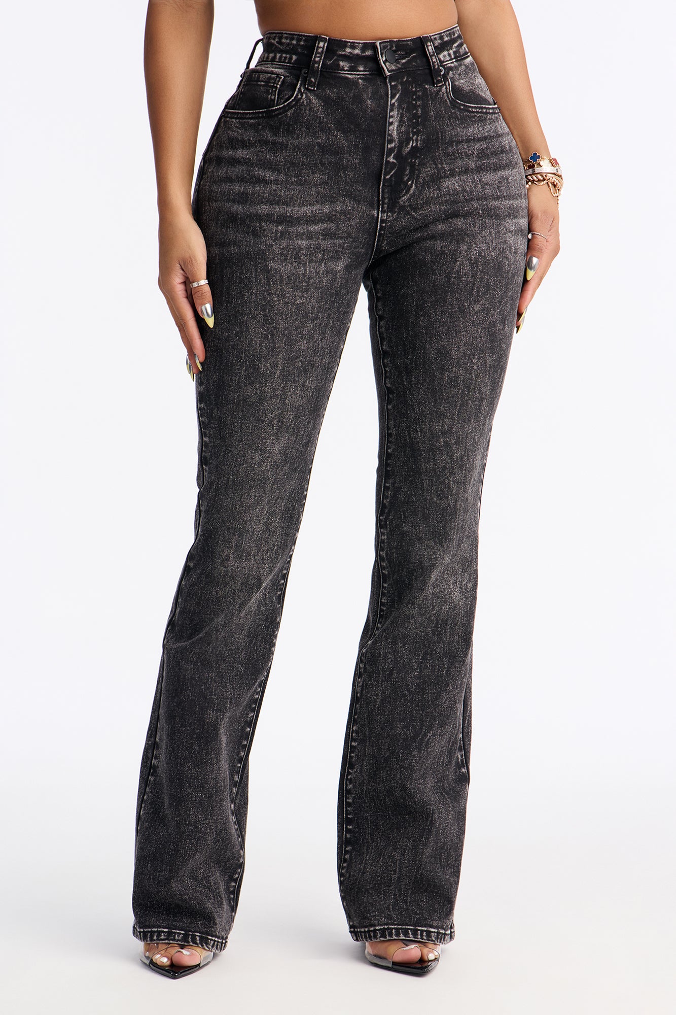 Gemma Sculpting Stretch Bootcut Jeans - Black