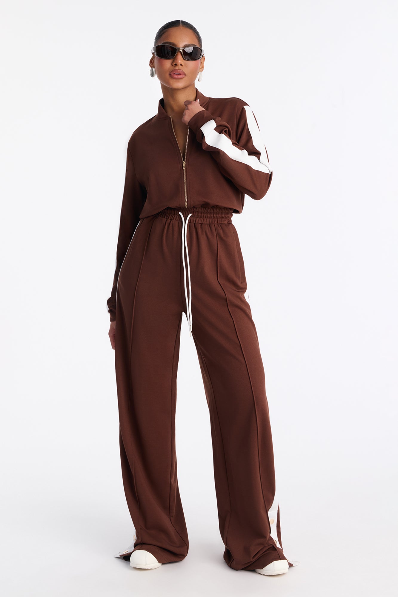 Lianna Jumpsuit - Chocolate