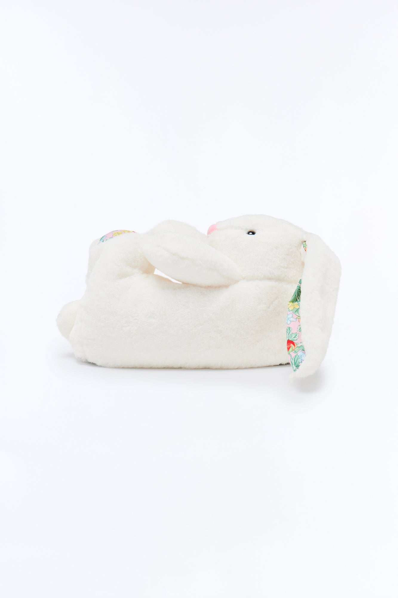 Snuggle Bunny Plush Slippers - White