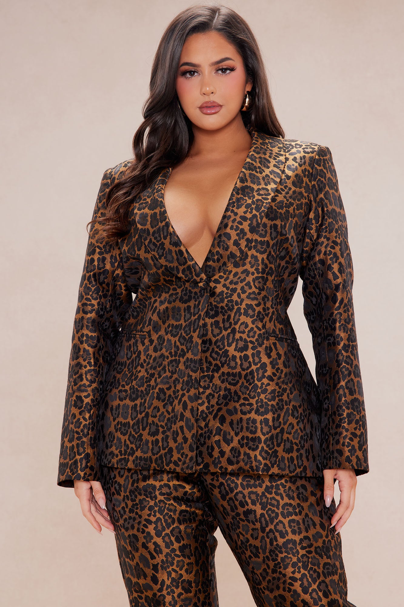 Laken Leopard Suit Set - Leopard