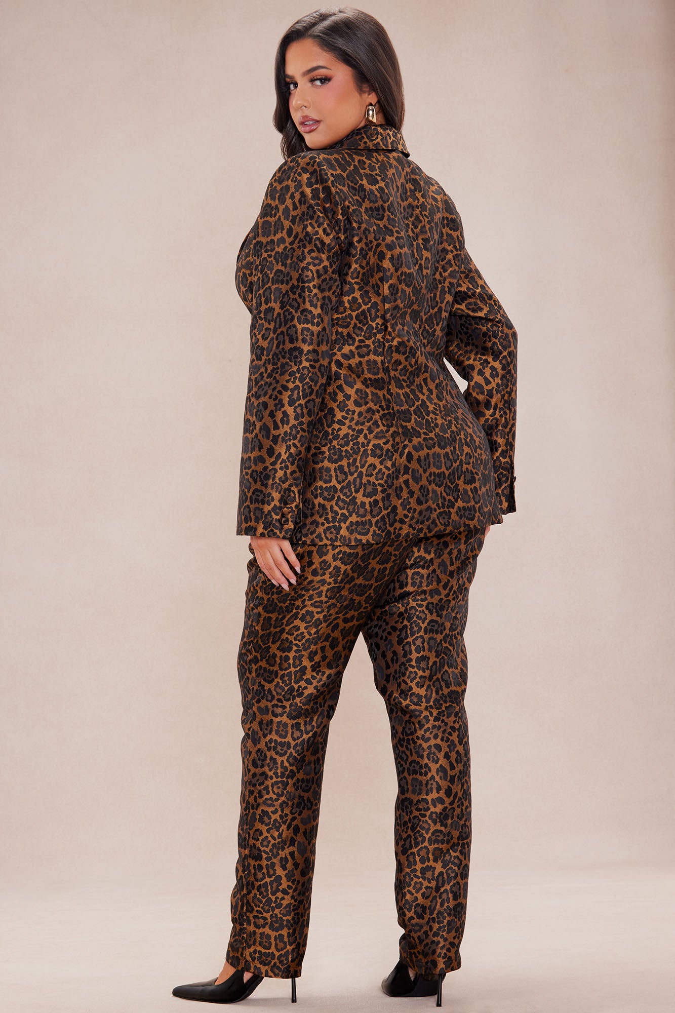 Laken Leopard Suit Set - Leopard