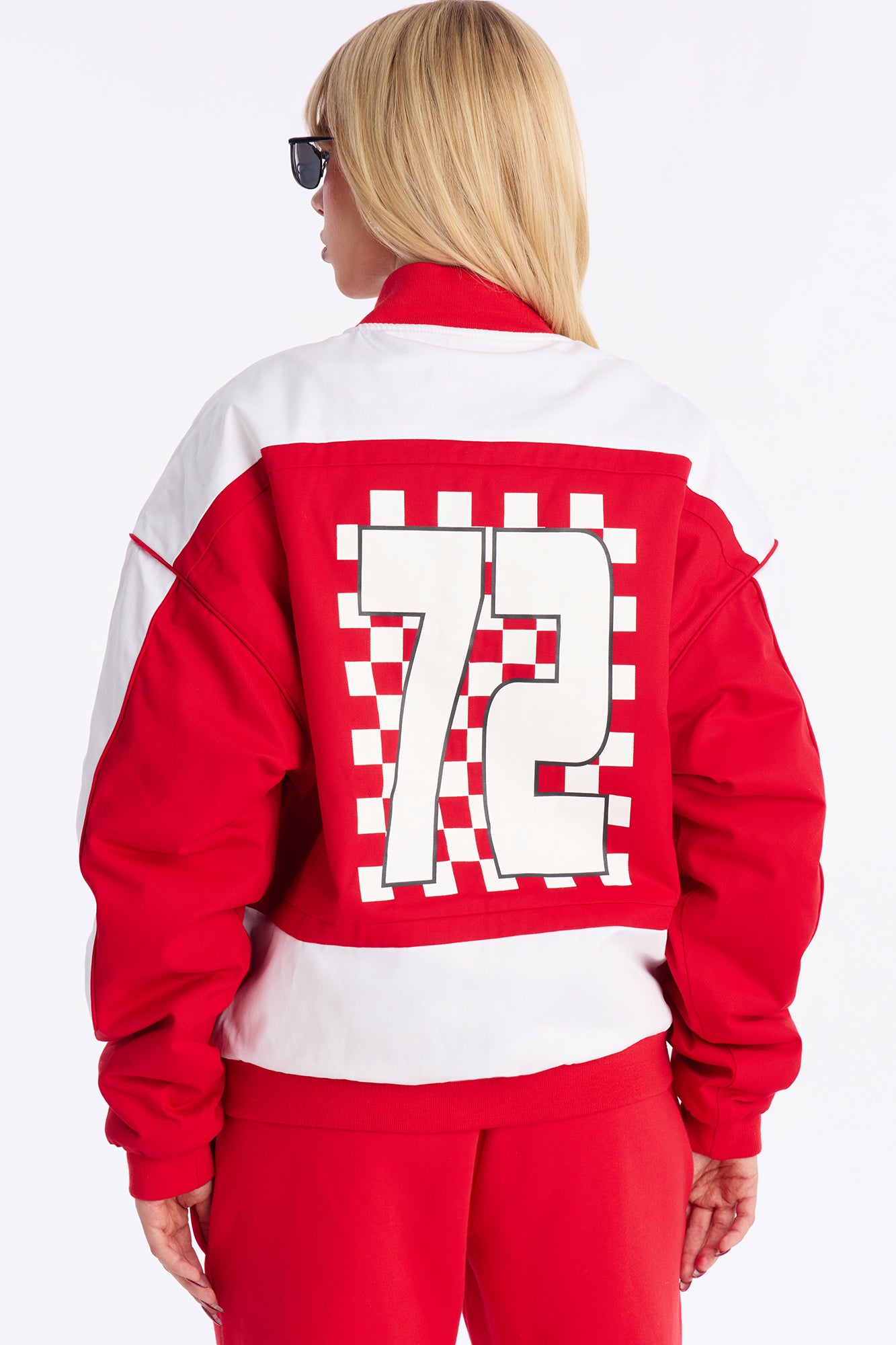 Honda Oversized Jacket - Red