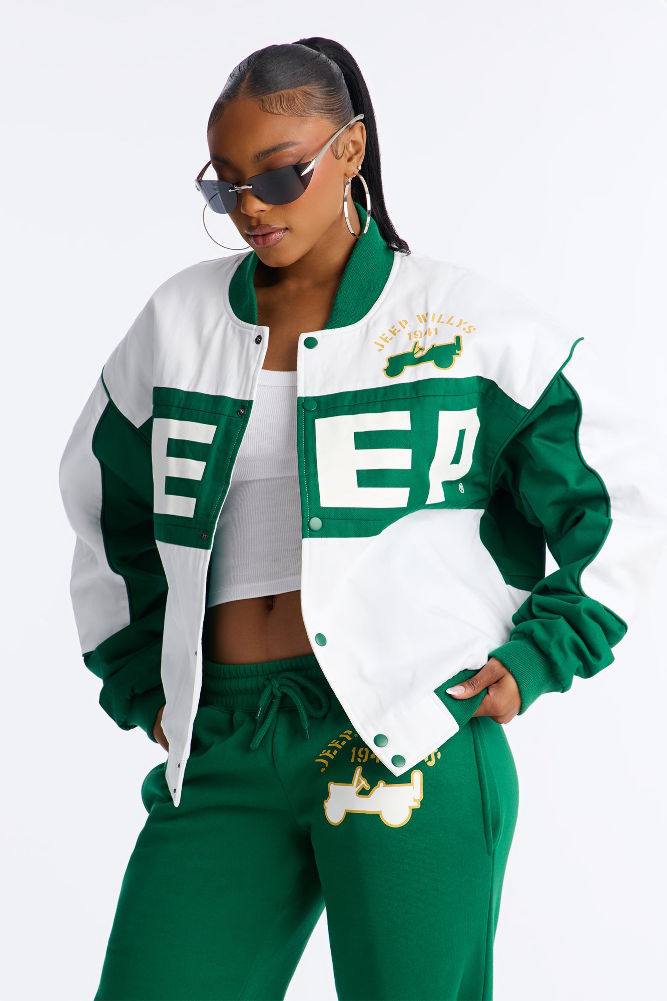 Jeep 41 Jacket - Green/combo