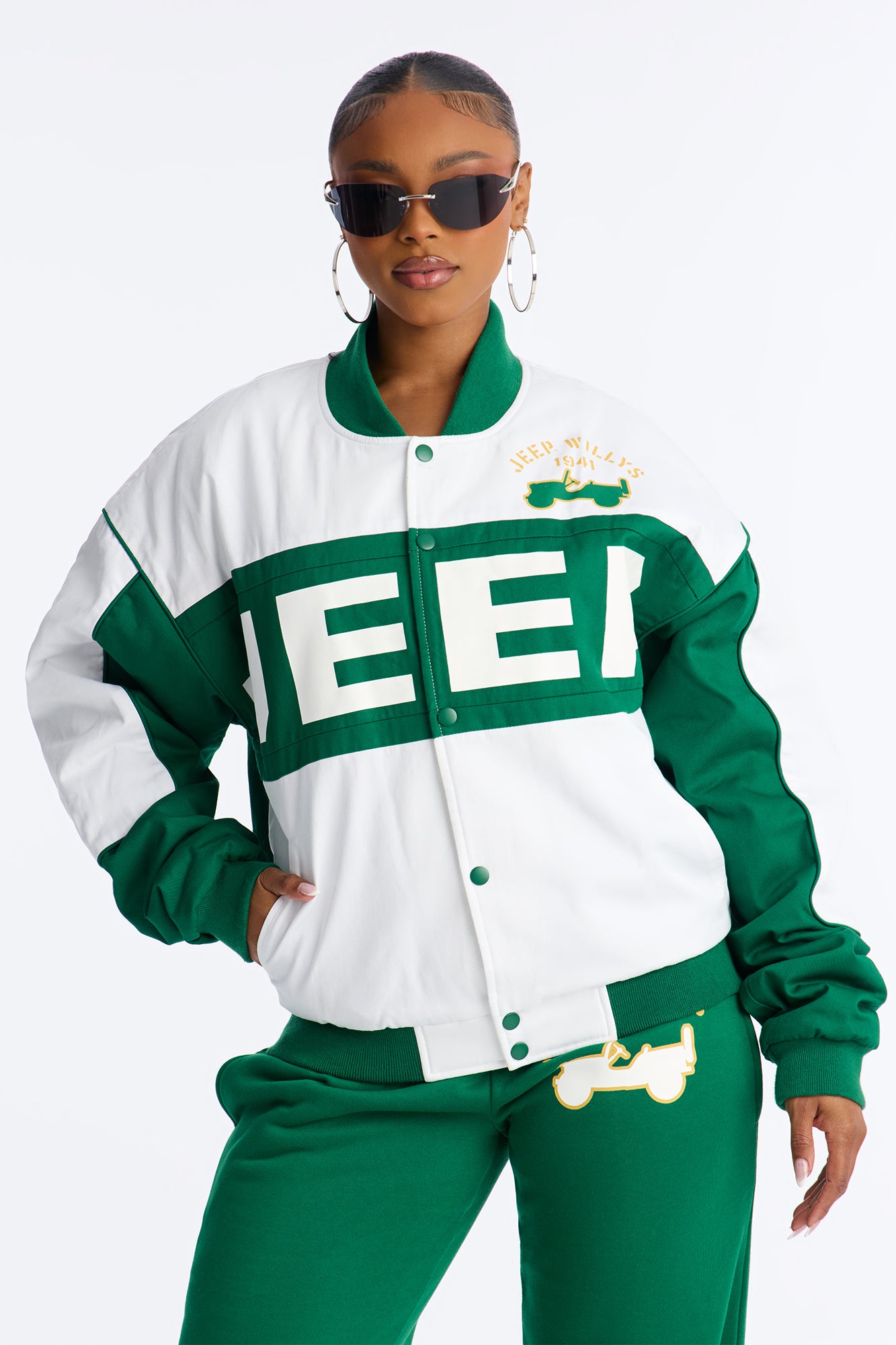 Jeep 41 Jacket - Green/combo