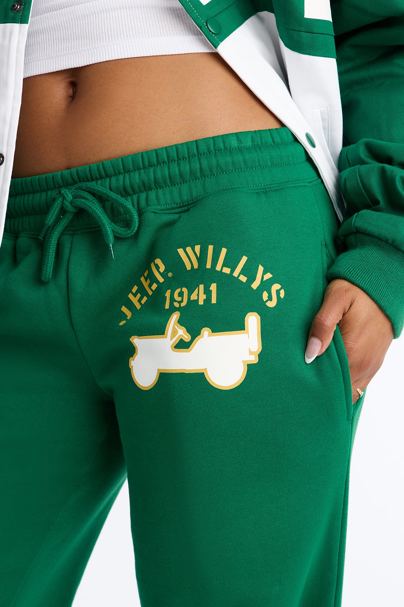 Jeep 41 Pant - Green/combo