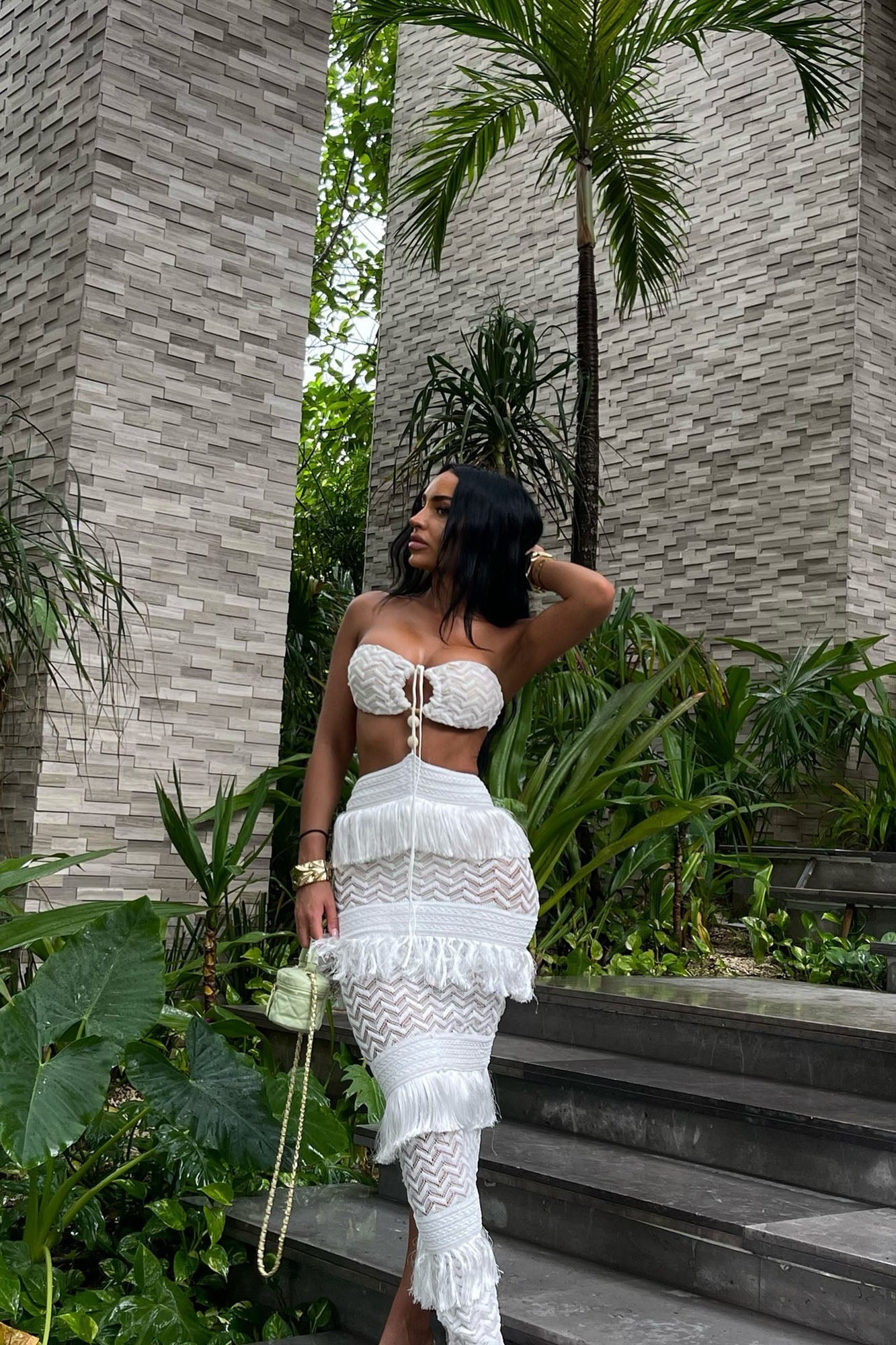 Coastal Dream Maxi Dress - White