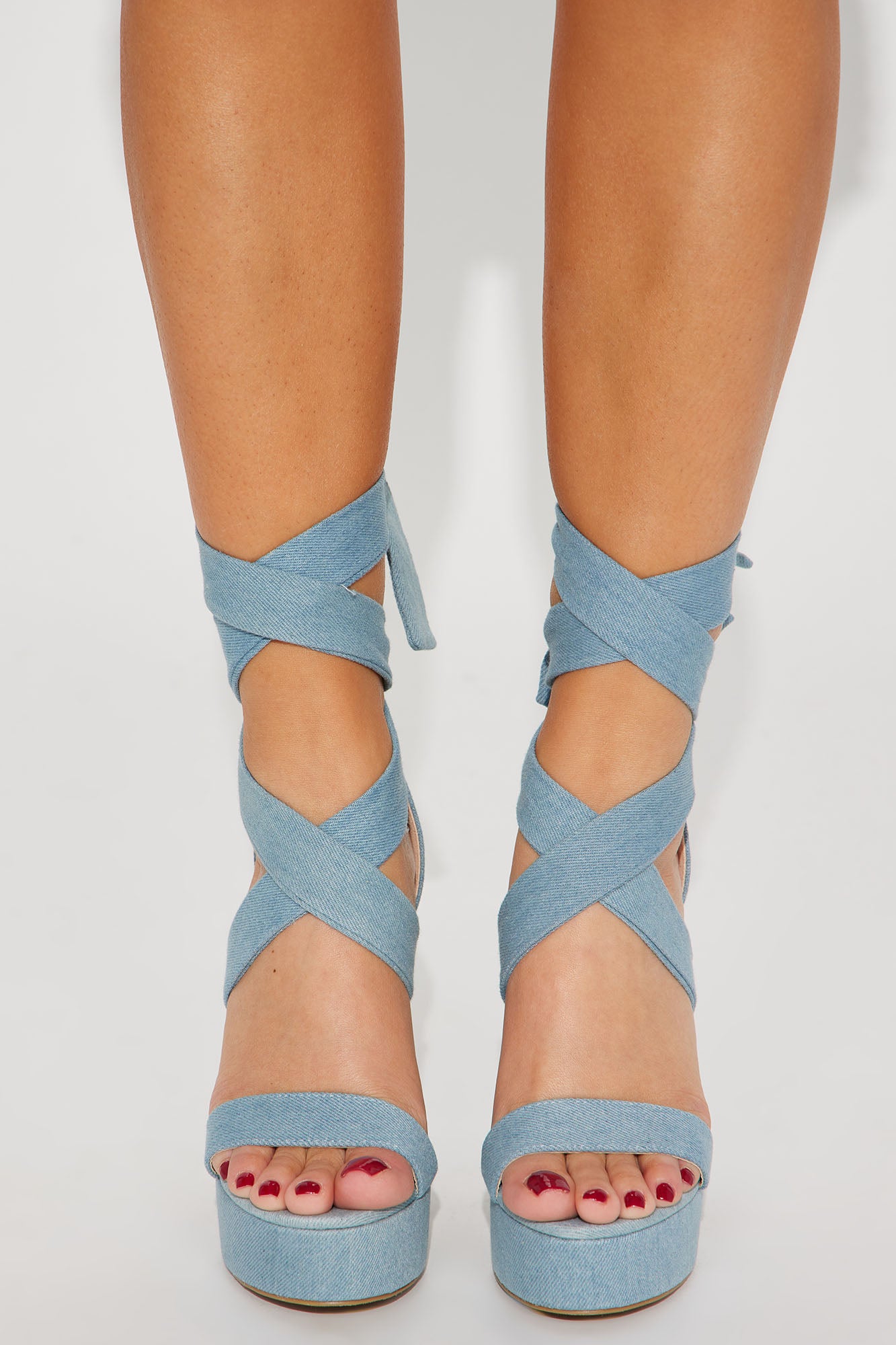 Plot Twist Heel - Denim