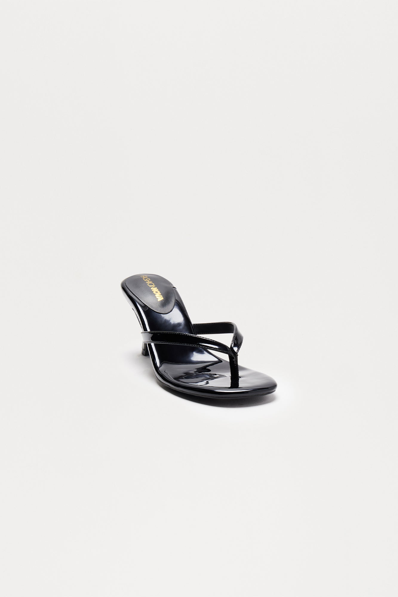 Burke Thong Mules - Black