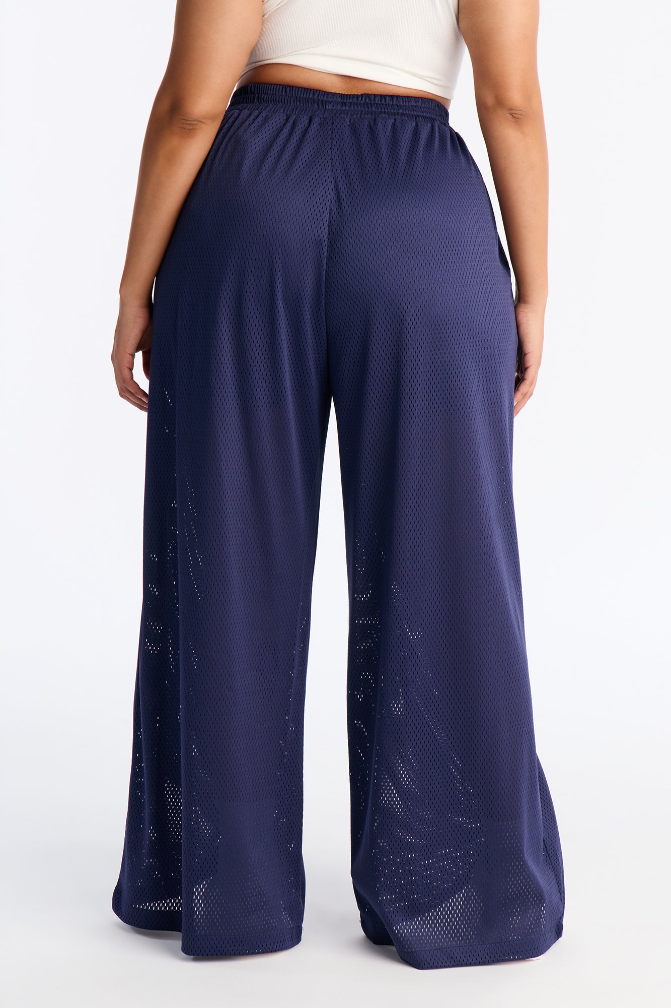 Milianna Wide Leg Pant - Navy