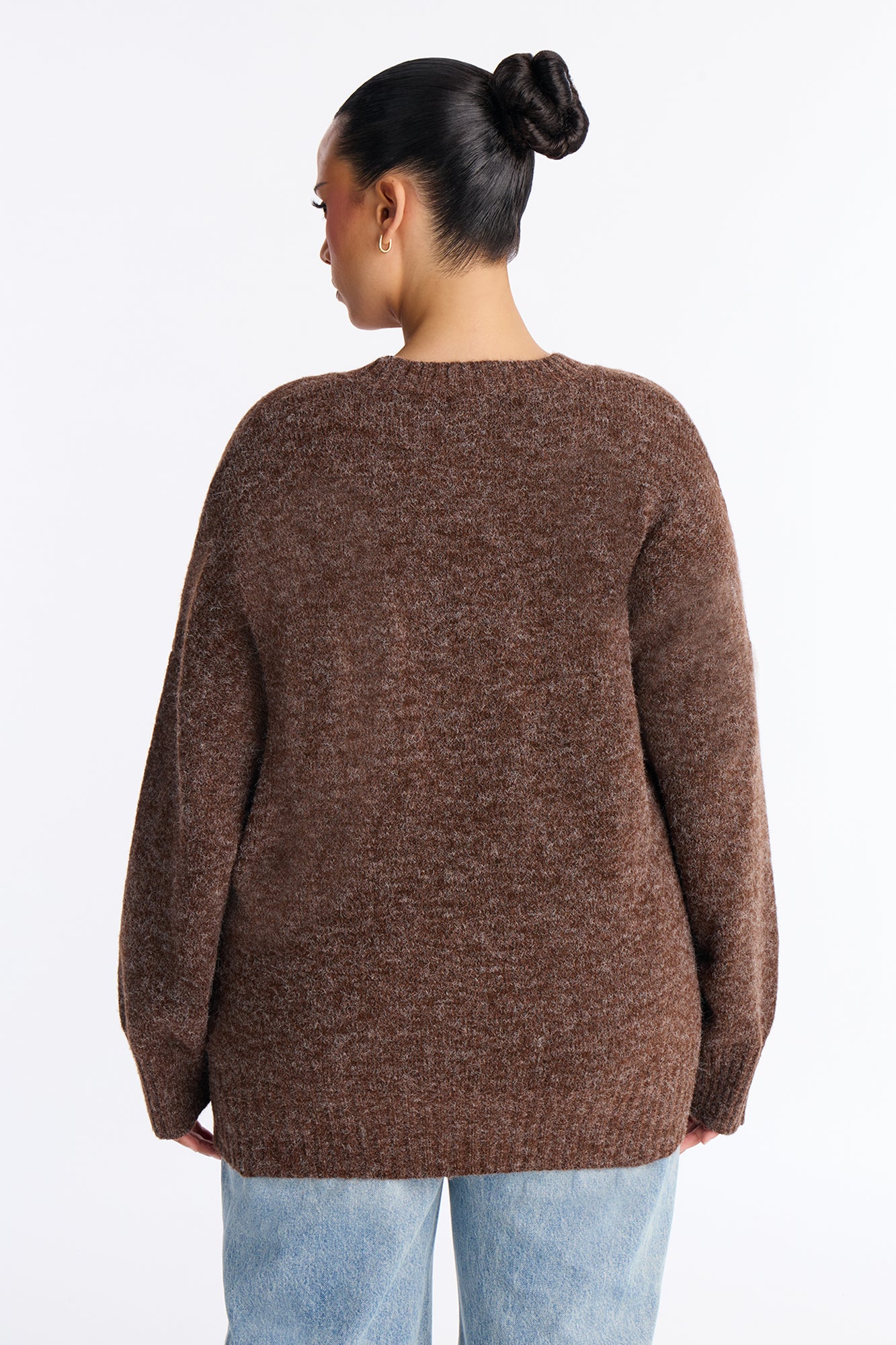 On Wednesdays Pullover Sweater - Chocolate