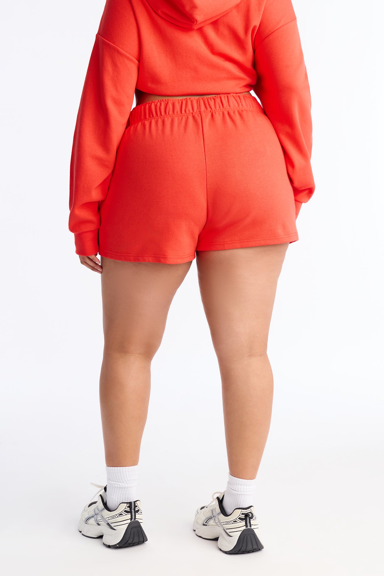 Kenya Sweatshorts - Tomato Red