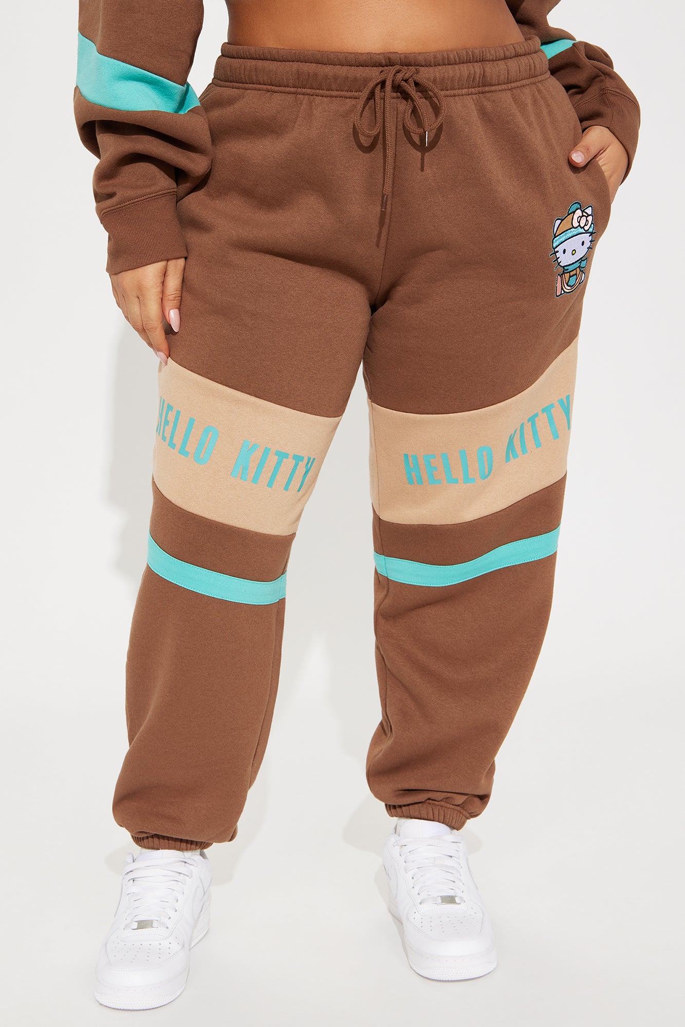 Hello Kitty Jogger - Brown/combo