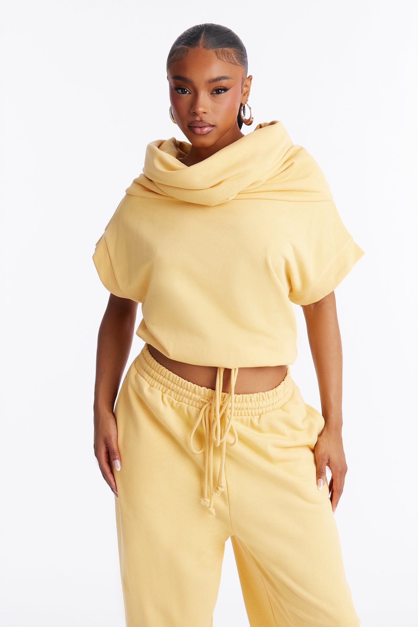 Alexa Jogger Pant Set - Butter Yellow