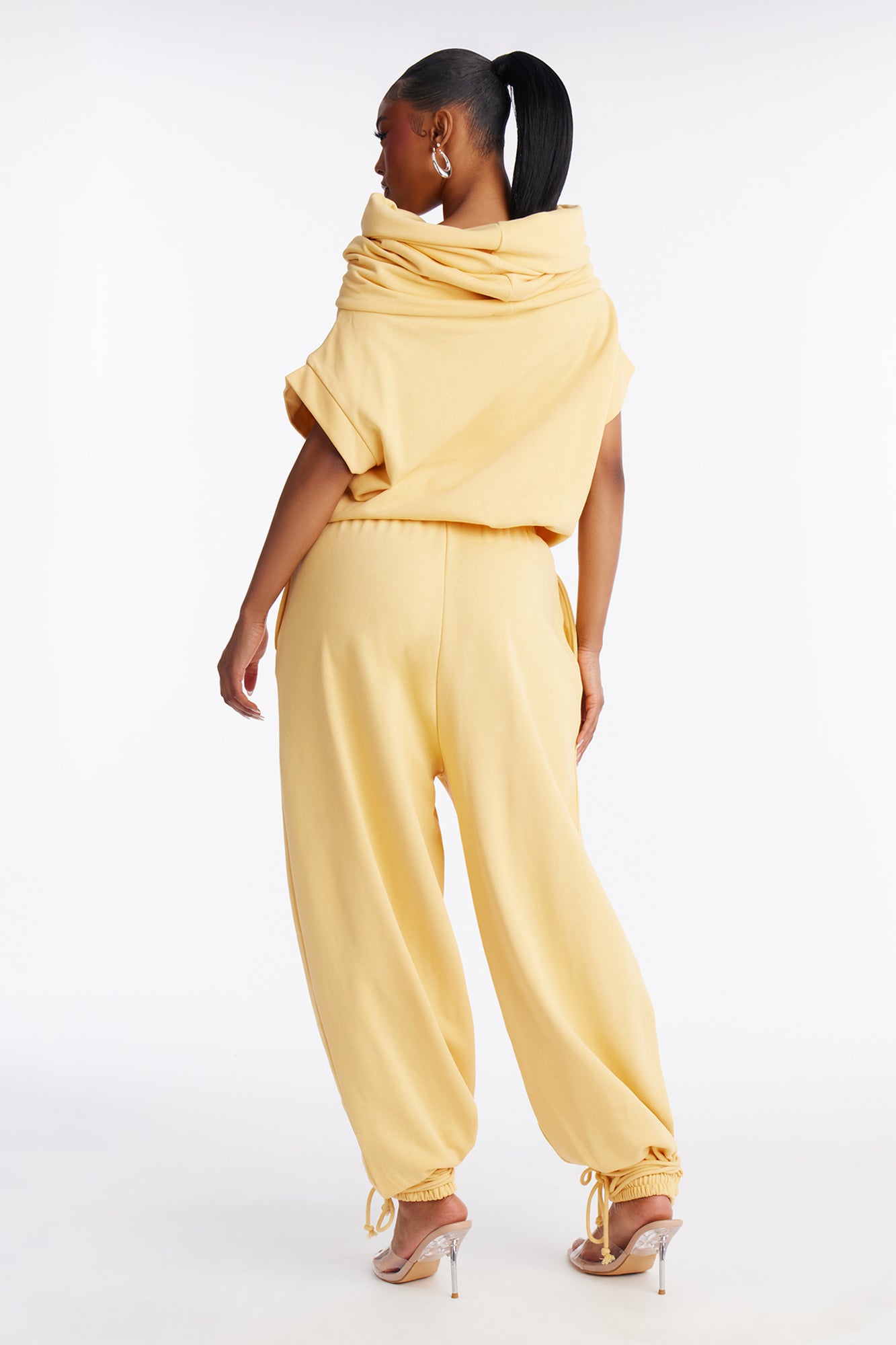 Alexa Jogger Pant Set - Butter Yellow