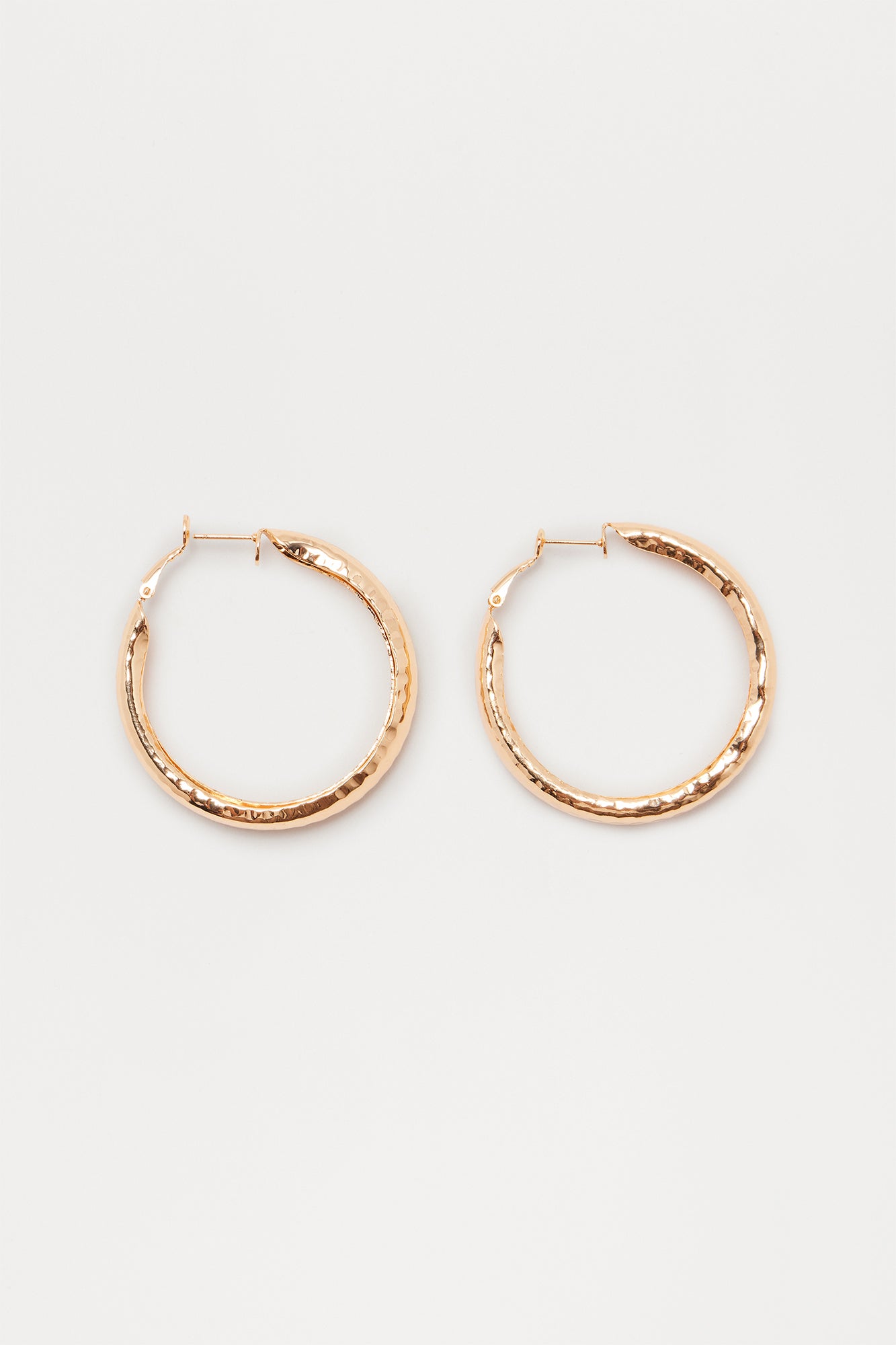 Hope Hoop Earrings II - Gold