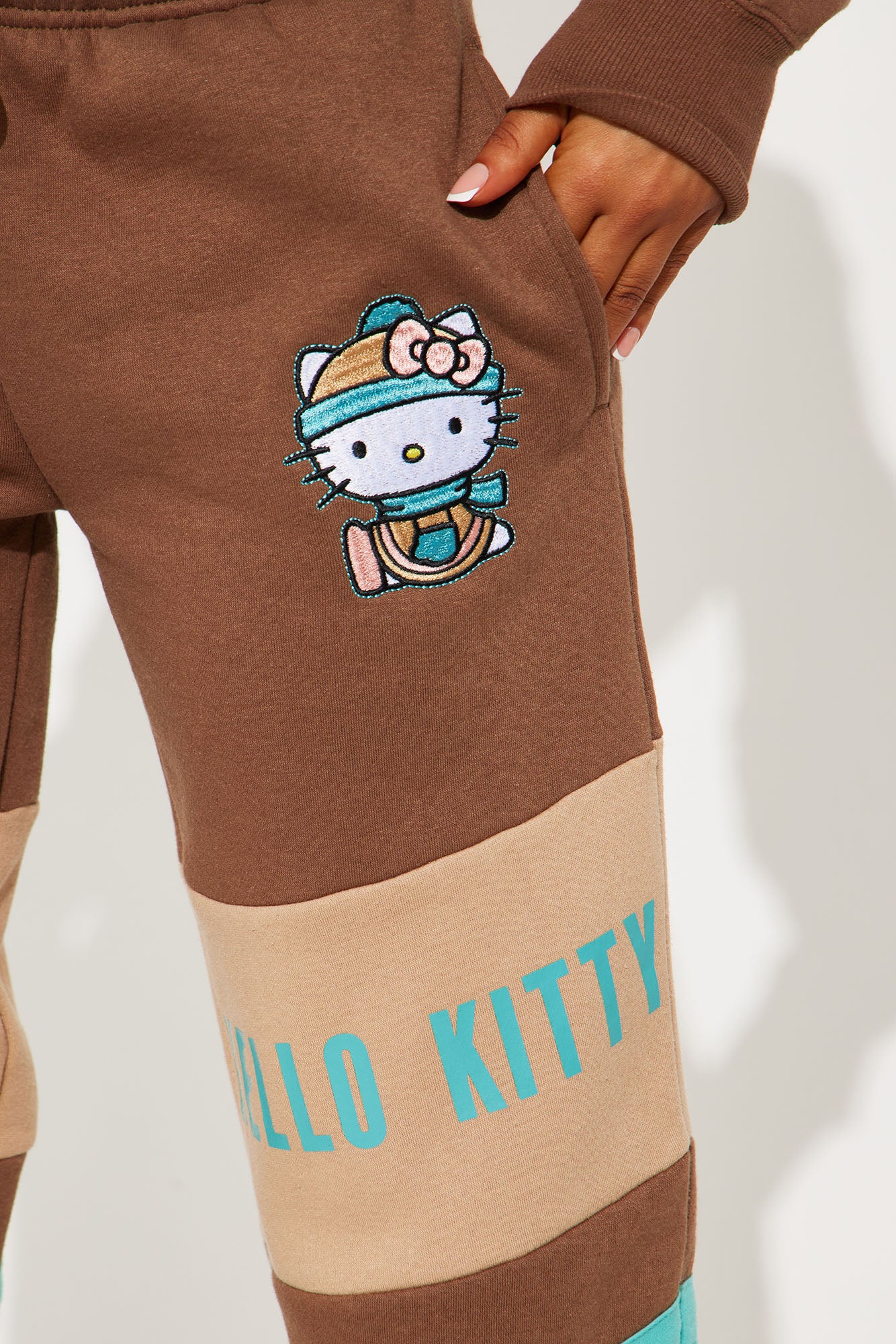 Hello Kitty Jogger - Brown/combo