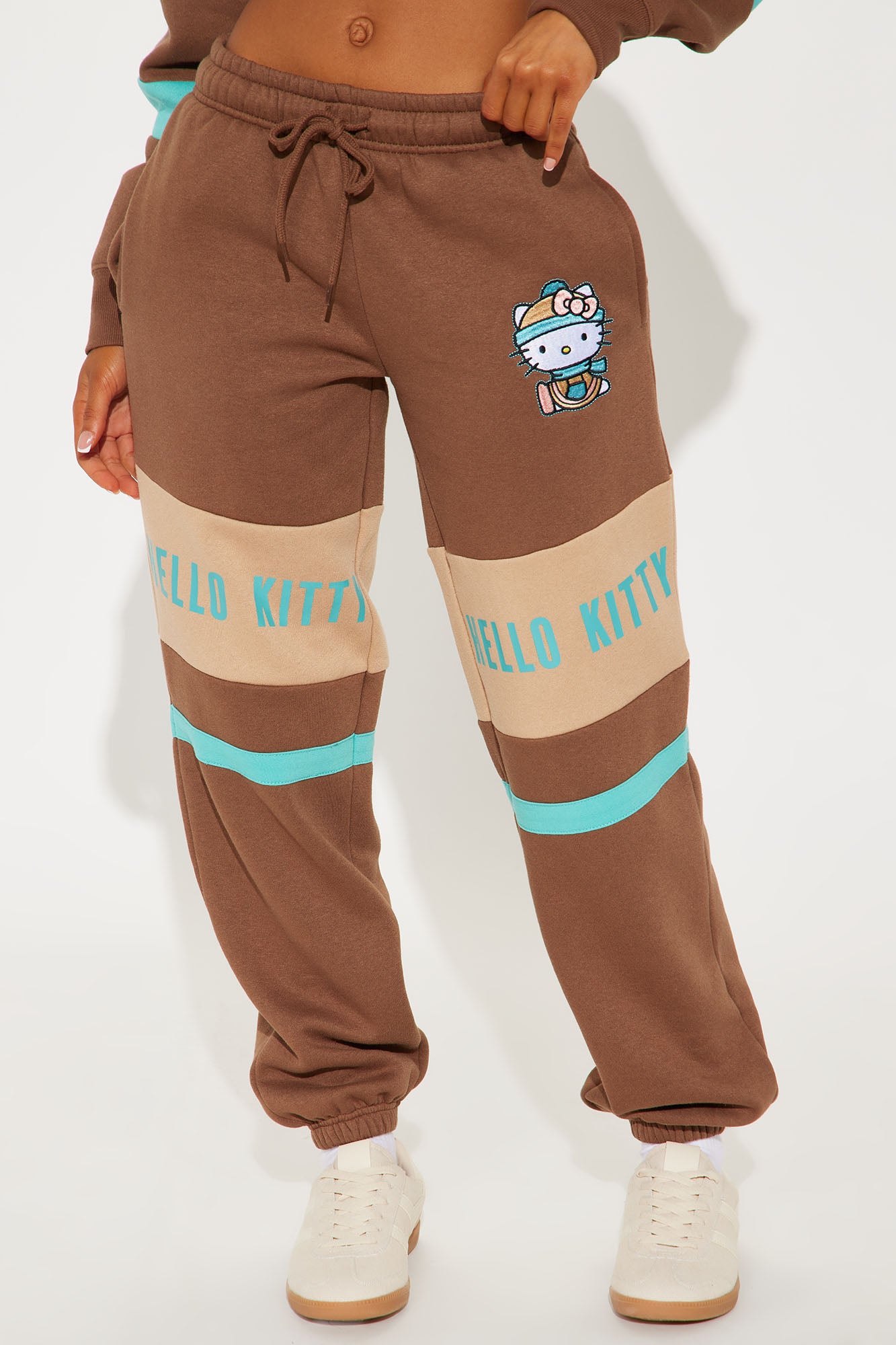Hello Kitty Jogger - Brown/combo