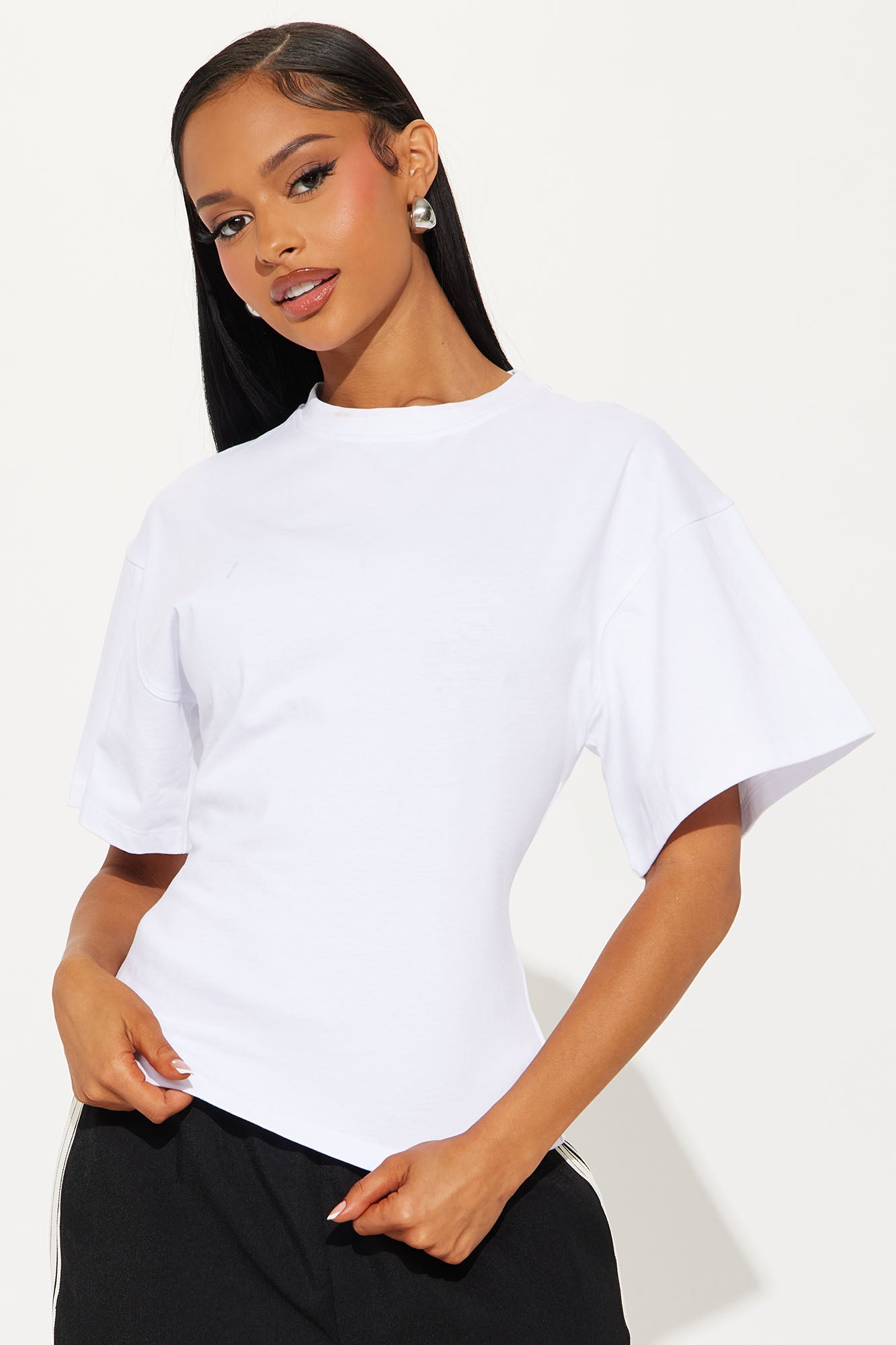 Jayden Fitted T-Shirt - White