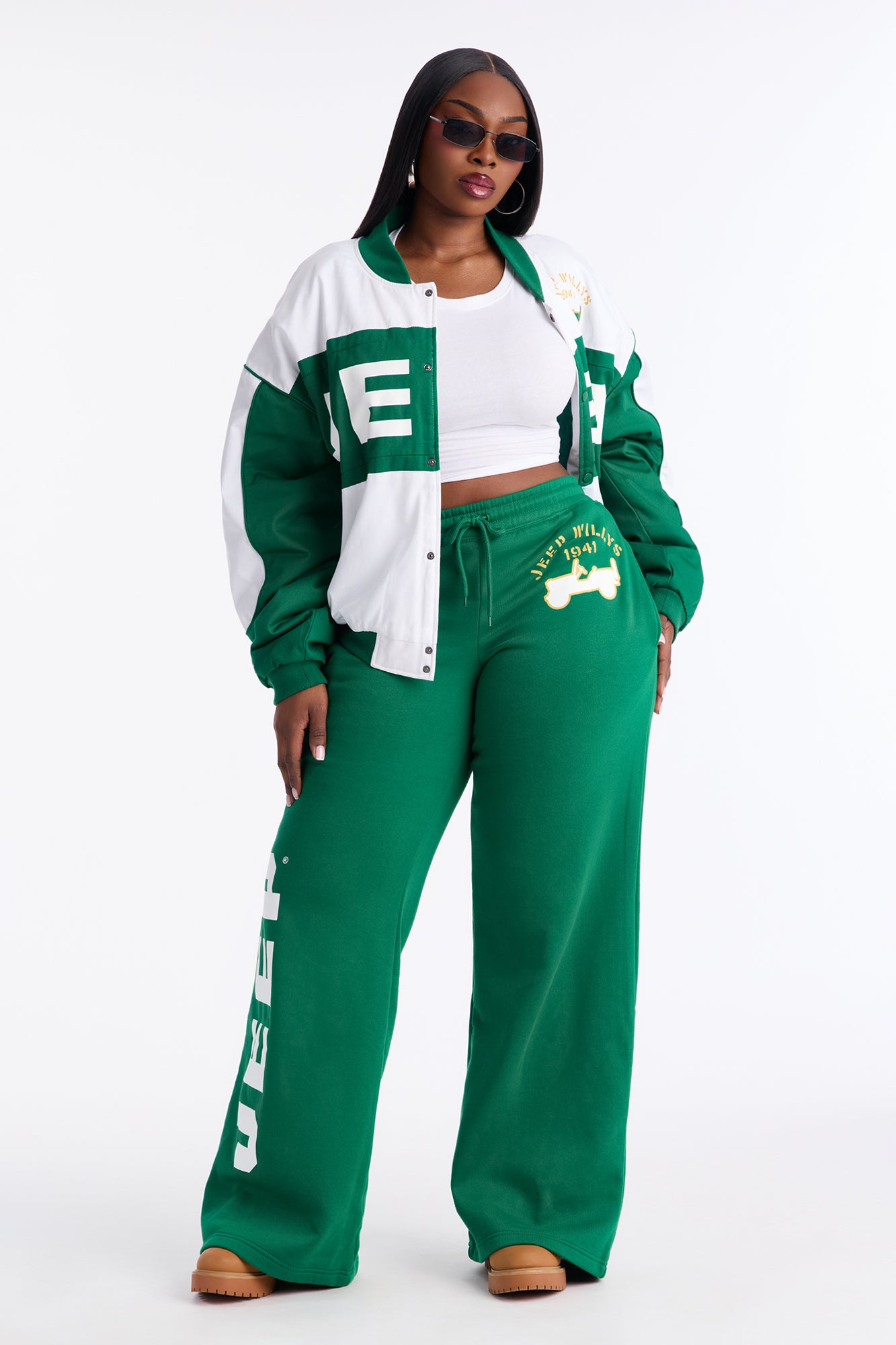 Jeep 41 Pant - Green/combo