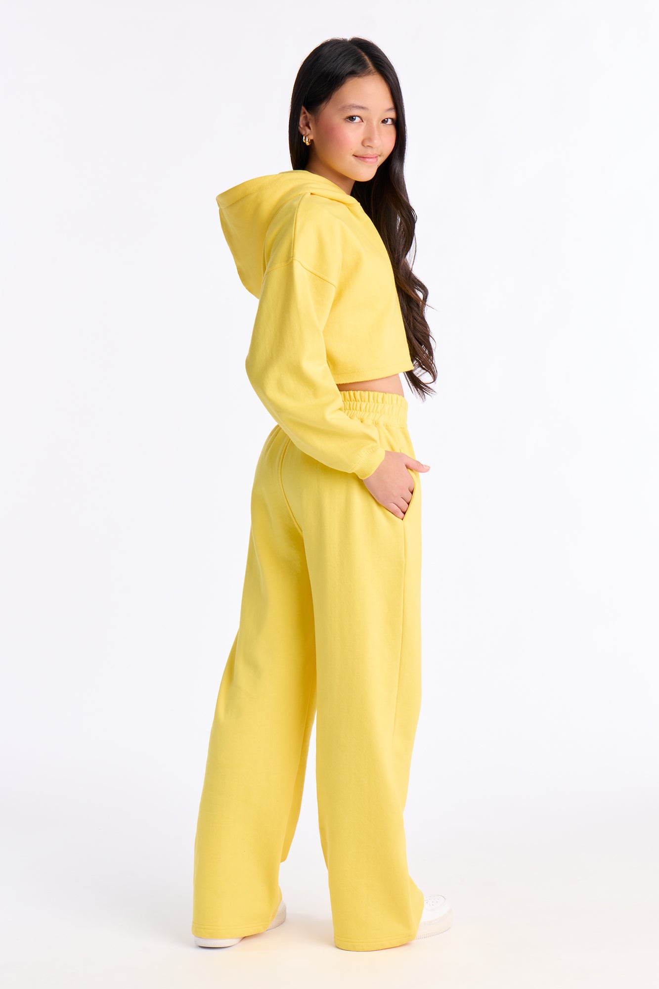 Mini On The Way Sweatpant Set II - Yellow